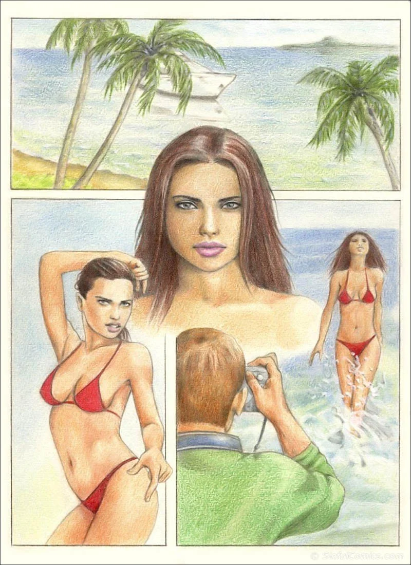 Adriana Lima [Sinful Comics] cover