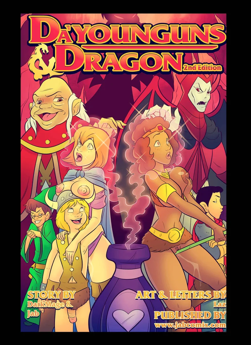 Da Younguns N’ Dragons [JabComix] cover