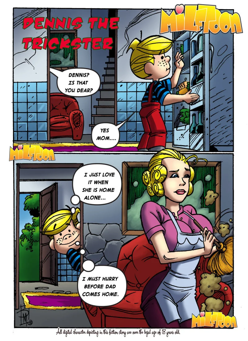 Dennis the Trickster [Milftoon] cover