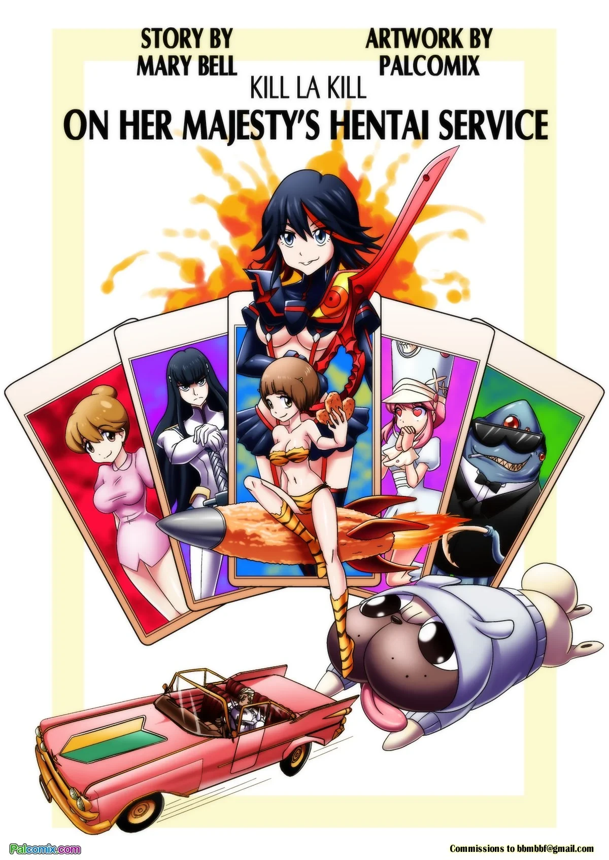On Her Majesty’s Hentai Service (Kill la Kill) [Palcomix] cover