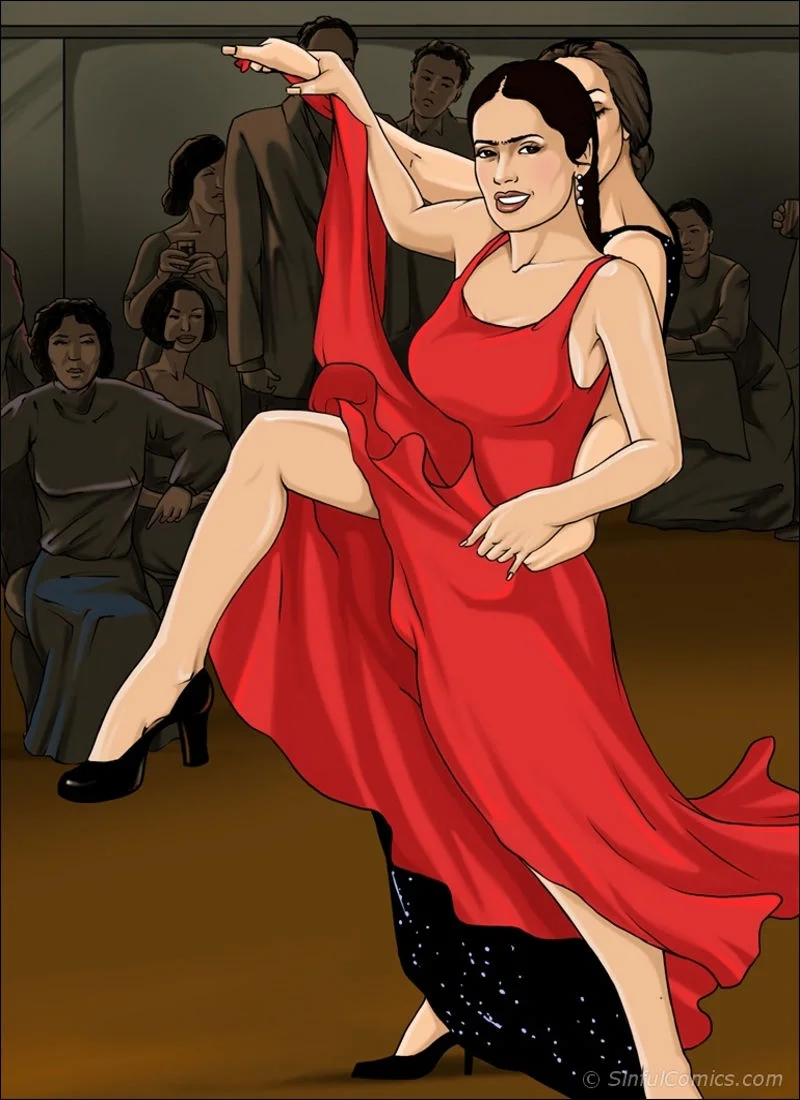 Salma Hayek [Sinful Comics] cover