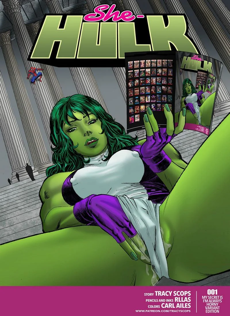 She-Hulk [Tracy Scops] cover