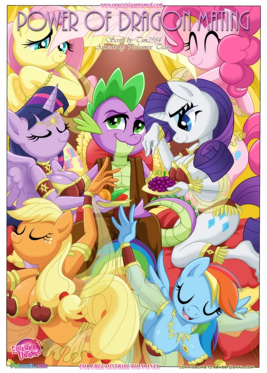 Spike’s Harem (My Little Pony – Friendship Is Magic) [PalComix] cover