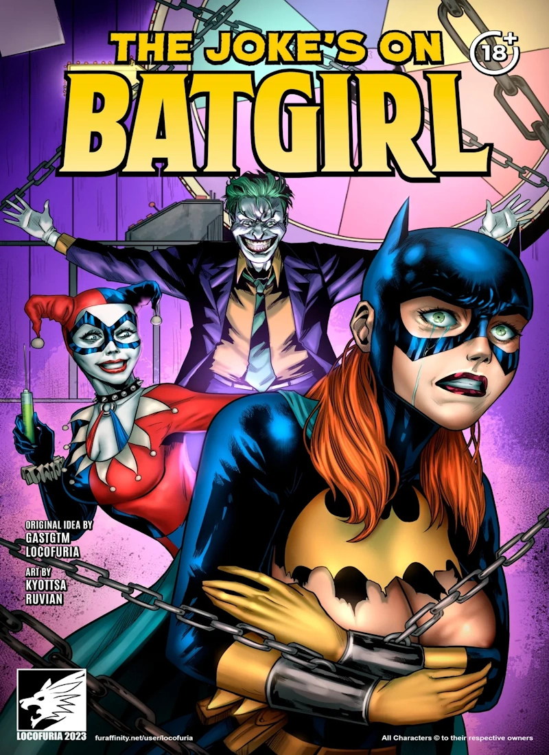 The joke’s on Batgirl [Locofuria] cover