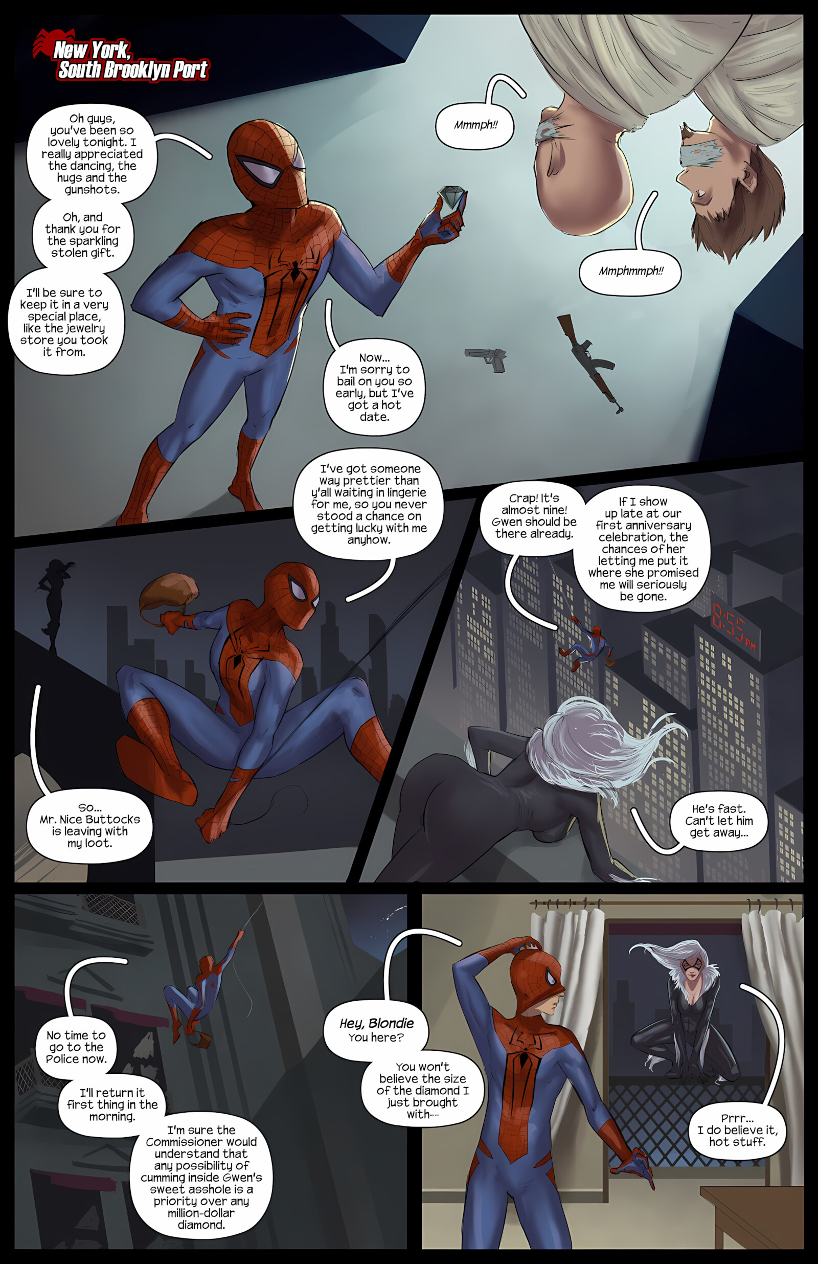Nine Shades Of Black Cat [Tracy Scops], Nine Shades Of Black Cat, page 3 of 12