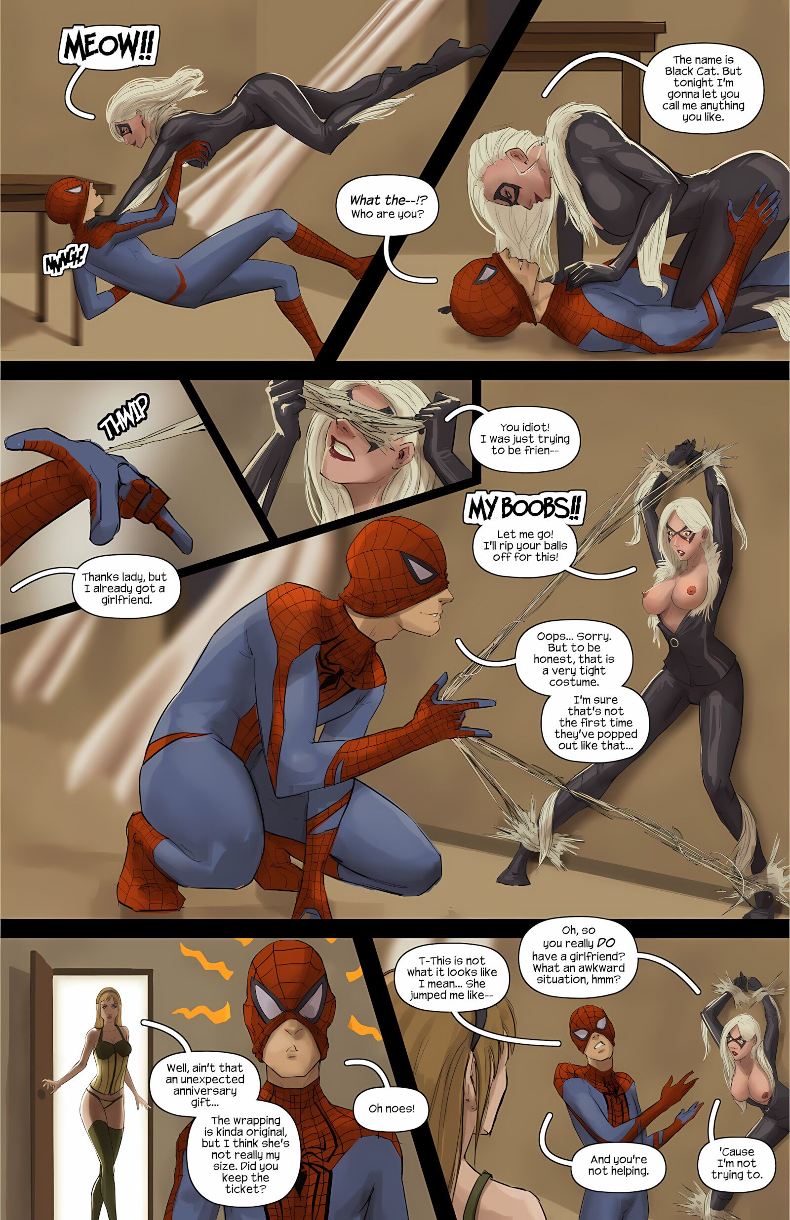 Nine Shades Of Black Cat [Tracy Scops], Nine Shades Of Black Cat, page 4 of 12