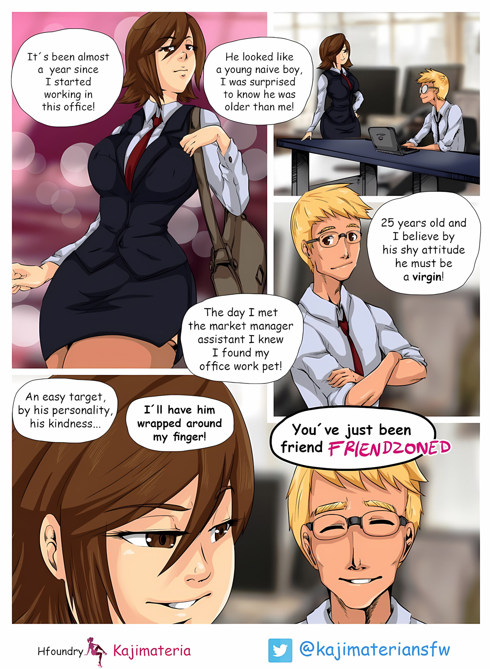 Office Pet [Kajimateria], Office Pet, page 2 of 9