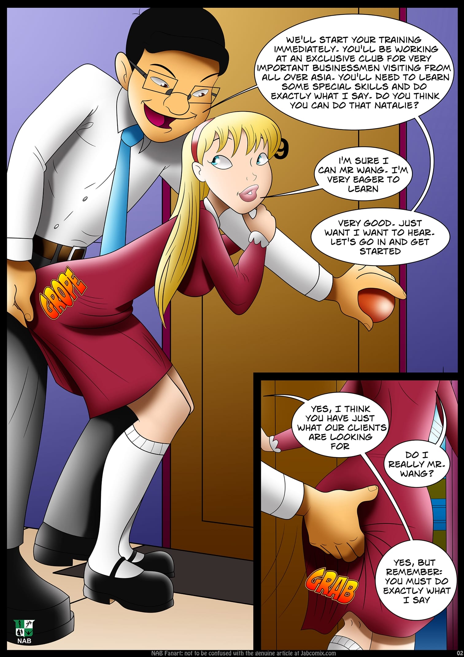 Oh Daddy! [Nab], 3. Oh Daddy! 3 - Tongue is the new cock, page 3 of 23