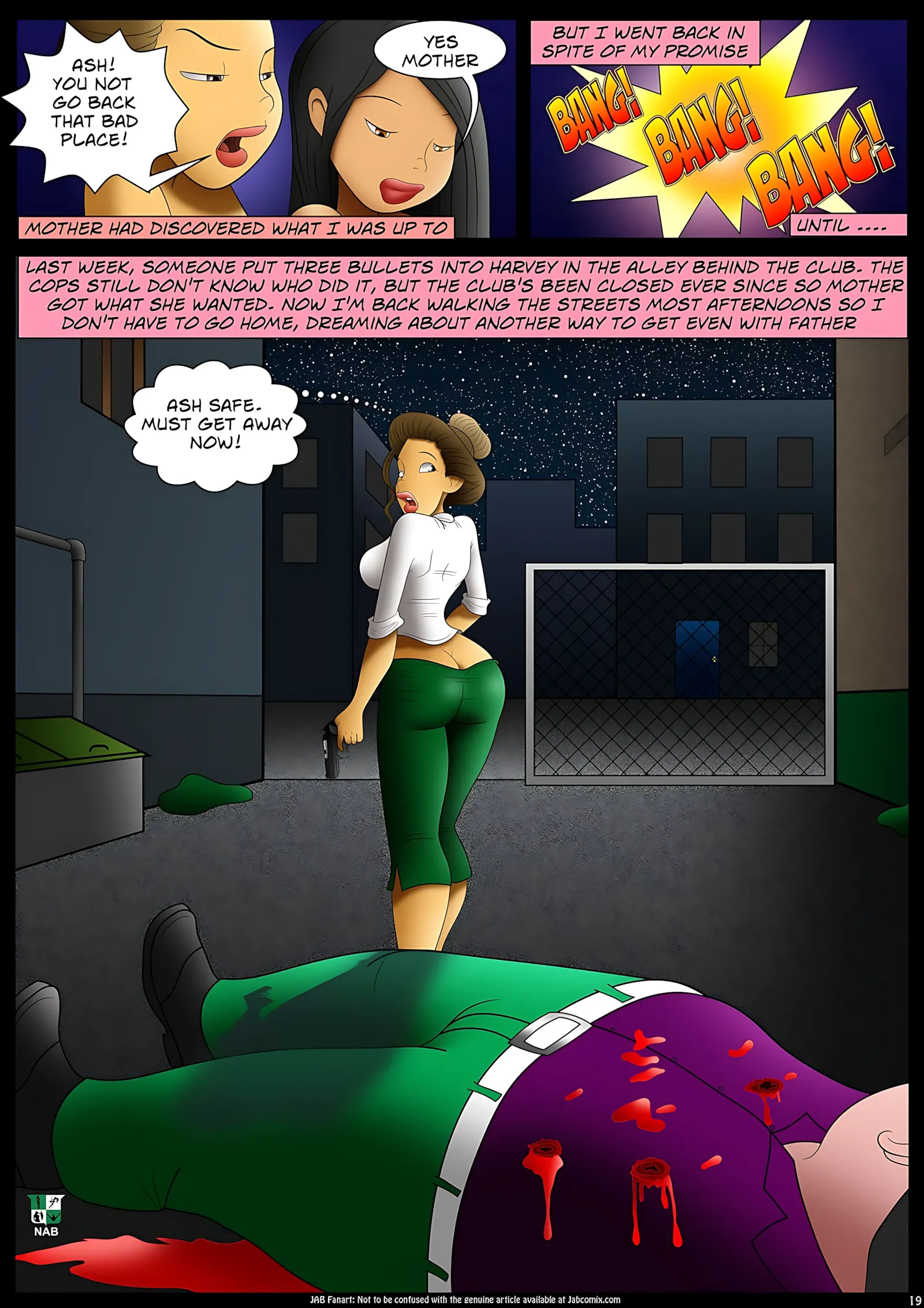 Oh Daddy! [Nab], 2. Oh Daddy! 2 - Into the Blue, page 20 of 22