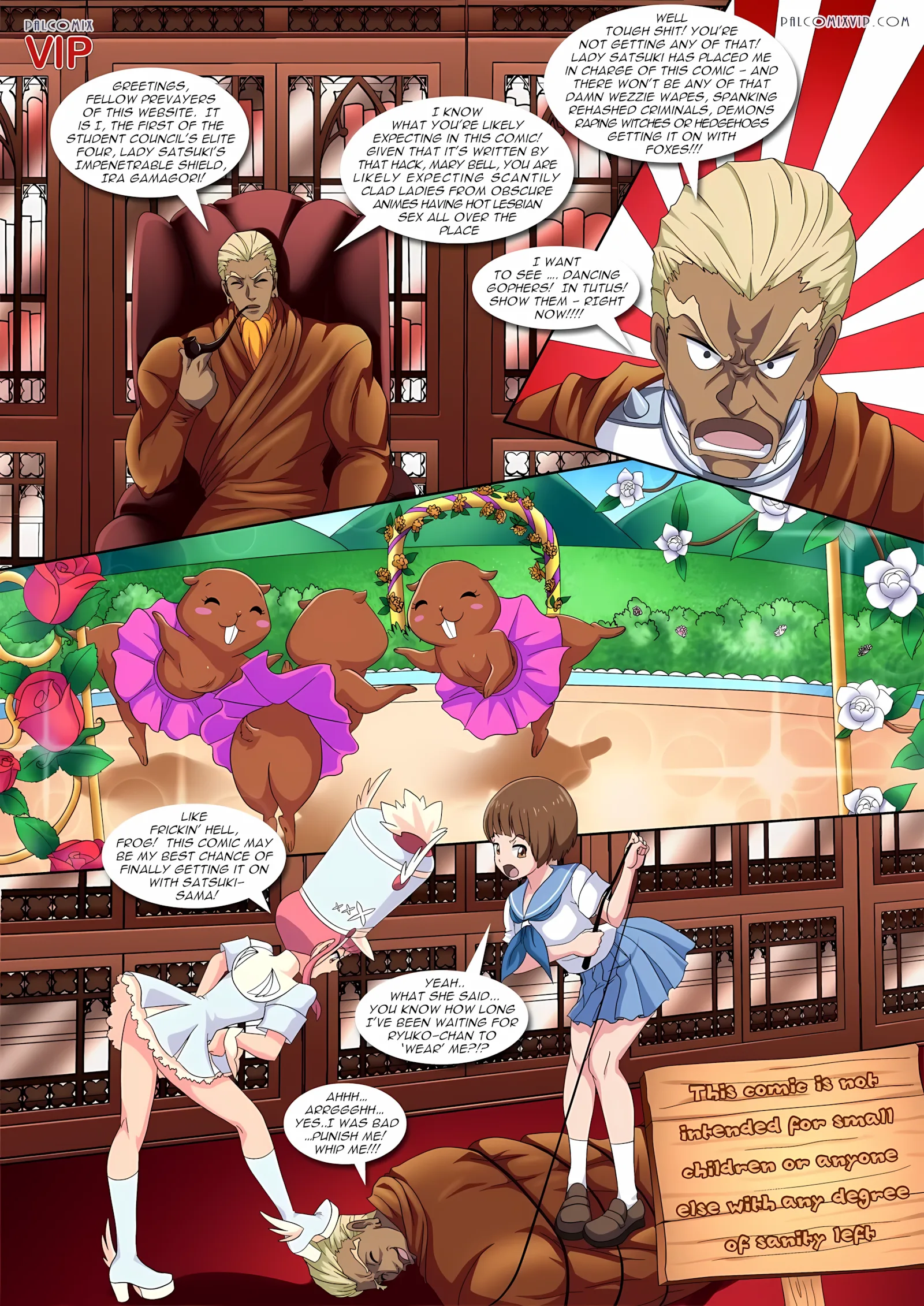 On Her Majesty’s Hentai Service (Kill la Kill) [Palcomix], 1 . On Her Majesty's Hentai Service - (Kill la Kill) [Palcomix], page 2 of 31
