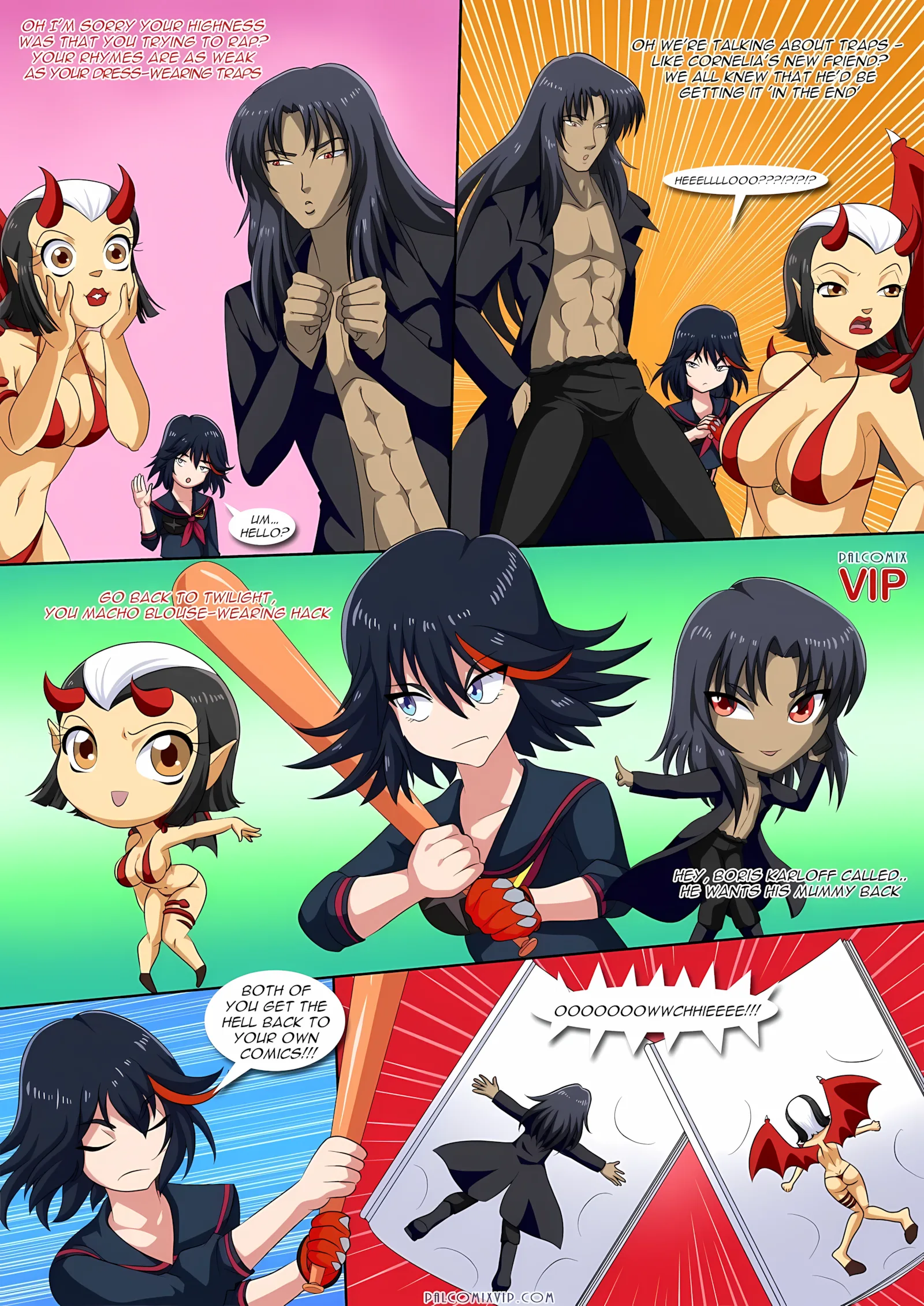 On Her Majesty’s Hentai Service (Kill la Kill) [Palcomix], 1 . On Her Majesty's Hentai Service - (Kill la Kill) [Palcomix], page 11 of 31