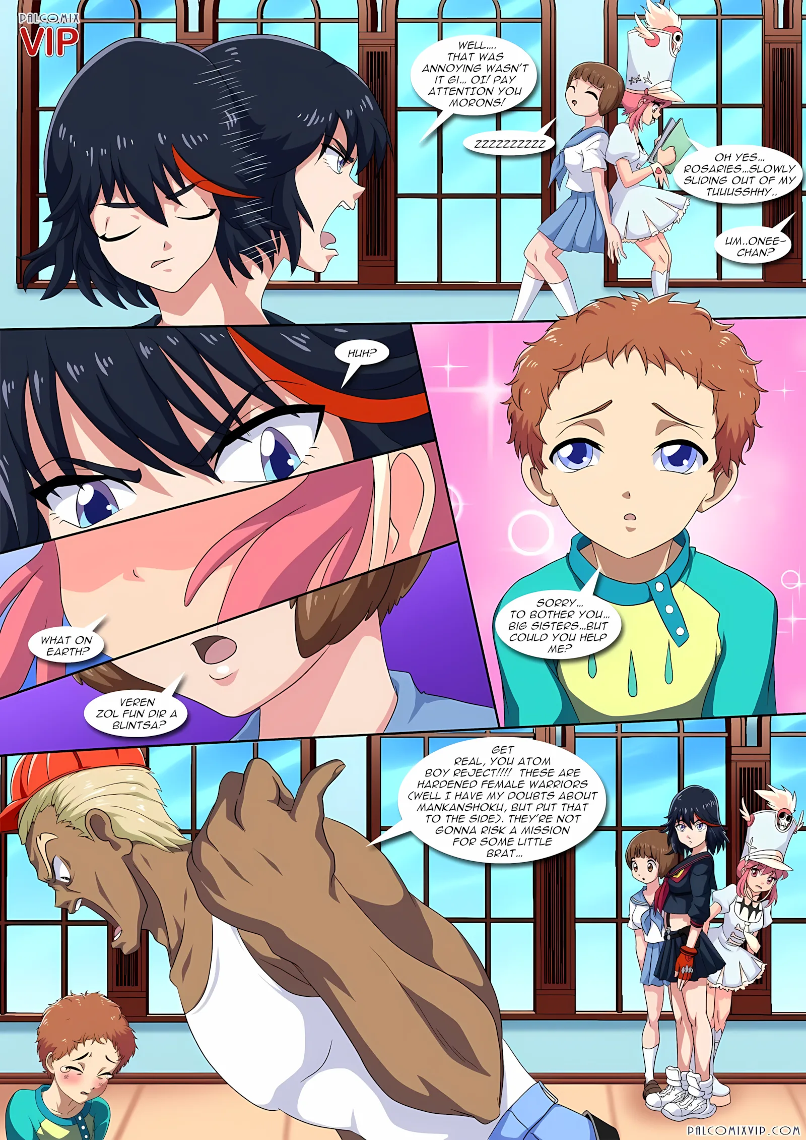 On Her Majesty’s Hentai Service (Kill la Kill) [Palcomix], 1 . On Her Majesty's Hentai Service - (Kill la Kill) [Palcomix], page 12 of 31
