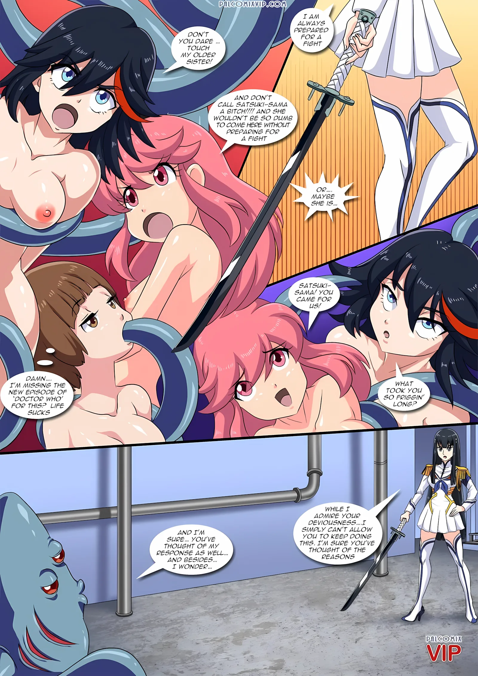 On Her Majesty’s Hentai Service (Kill la Kill) [Palcomix], 1 . On Her Majesty's Hentai Service - (Kill la Kill) [Palcomix], page 25 of 31