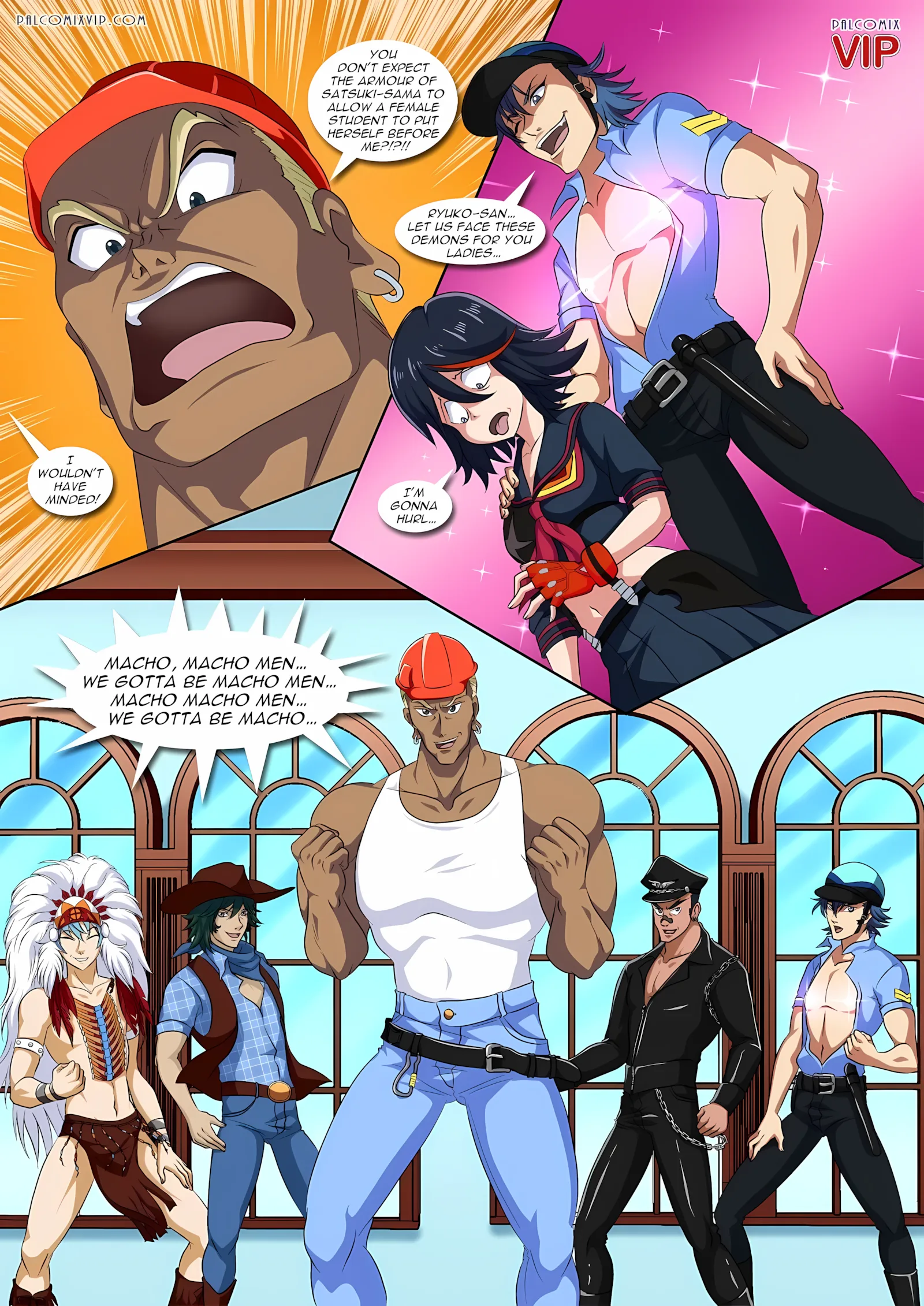 On Her Majesty’s Hentai Service (Kill la Kill) [Palcomix], 1 . On Her Majesty's Hentai Service - (Kill la Kill) [Palcomix], page 7 of 31