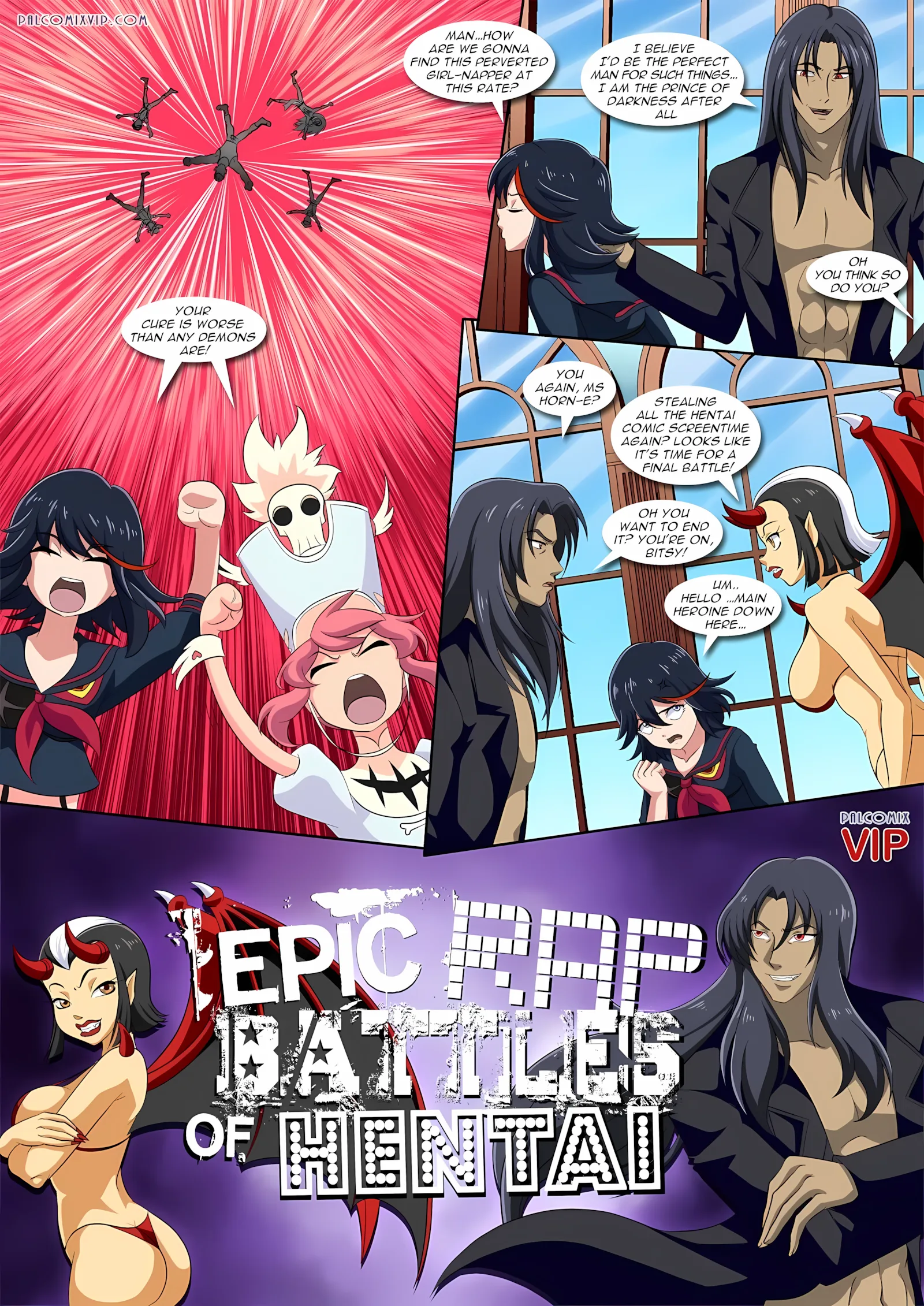 On Her Majesty’s Hentai Service (Kill la Kill) [Palcomix], 1 . On Her Majesty's Hentai Service - (Kill la Kill) [Palcomix], page 8 of 31