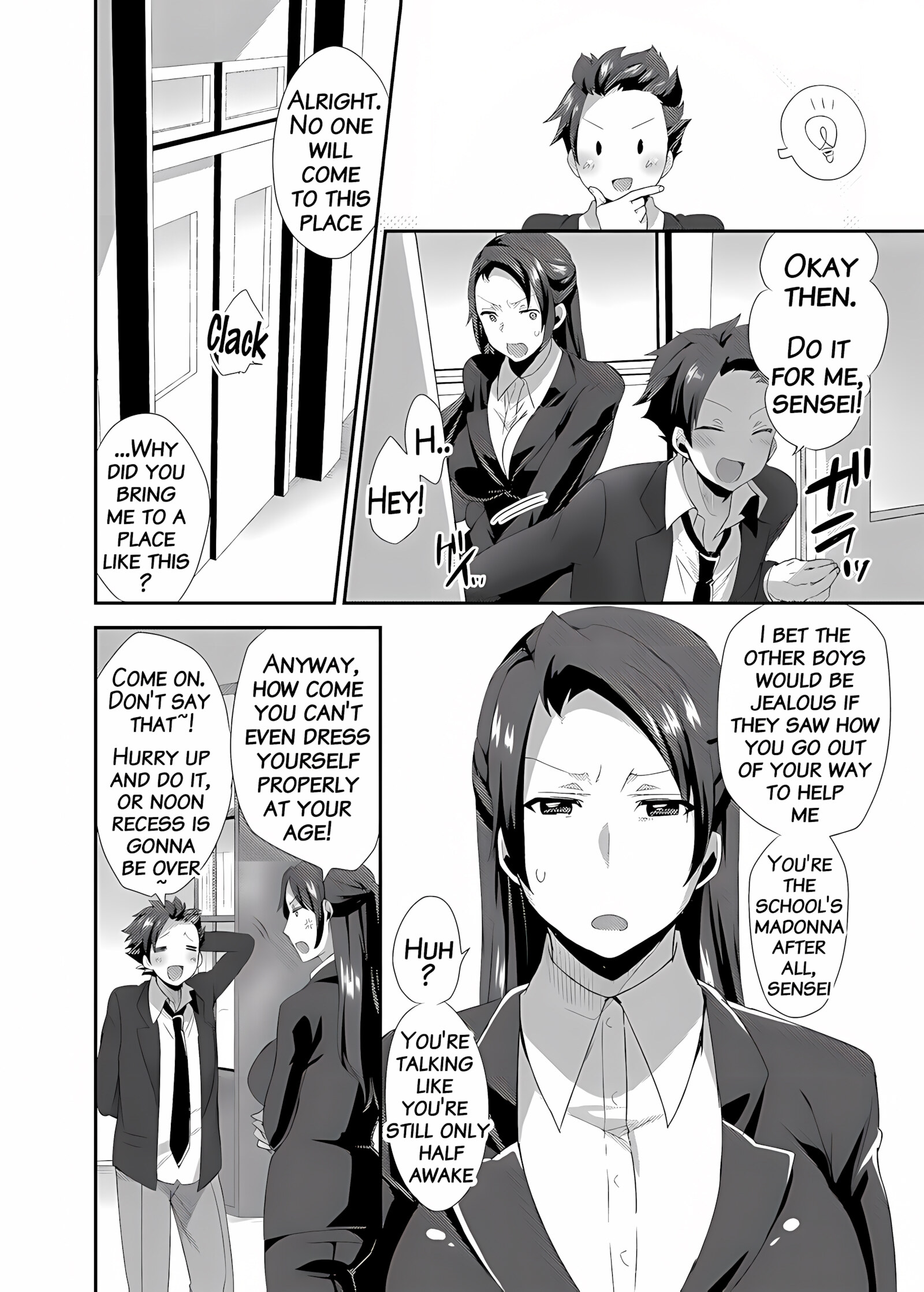 Ore no Sensei ga Ero Sugite Gaman Dekinai [Mogiki Hayami], Ore no Sensei ga Ero Sugite Gaman Dekinai, page 3 of 25
