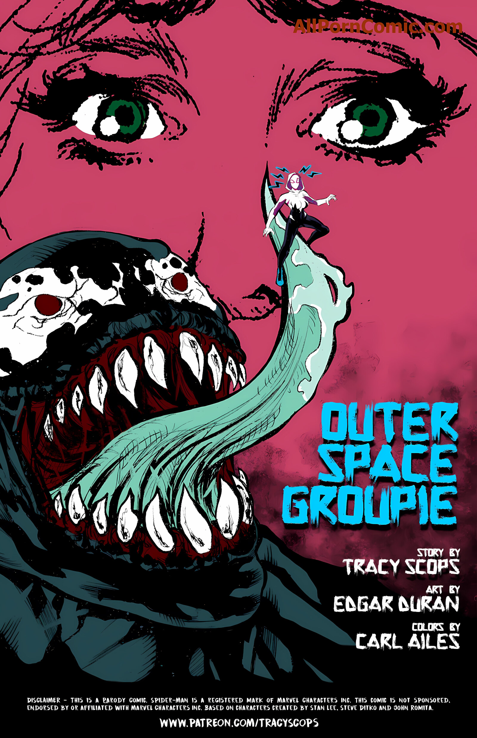 Outerspace Groupie [Tracy Scops], Outerspace Groupie, page 2 of 11