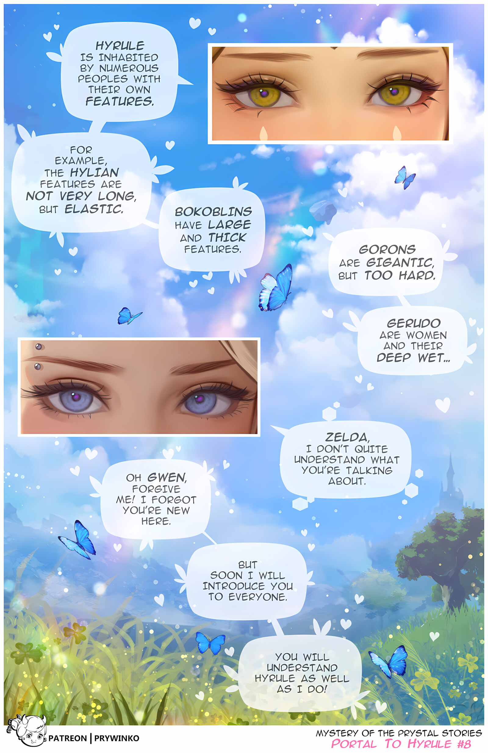 Portal to Hyrule [Prywinko], Across The Spider-Verse Portal To Hyrule (Futa), page 8 of 57