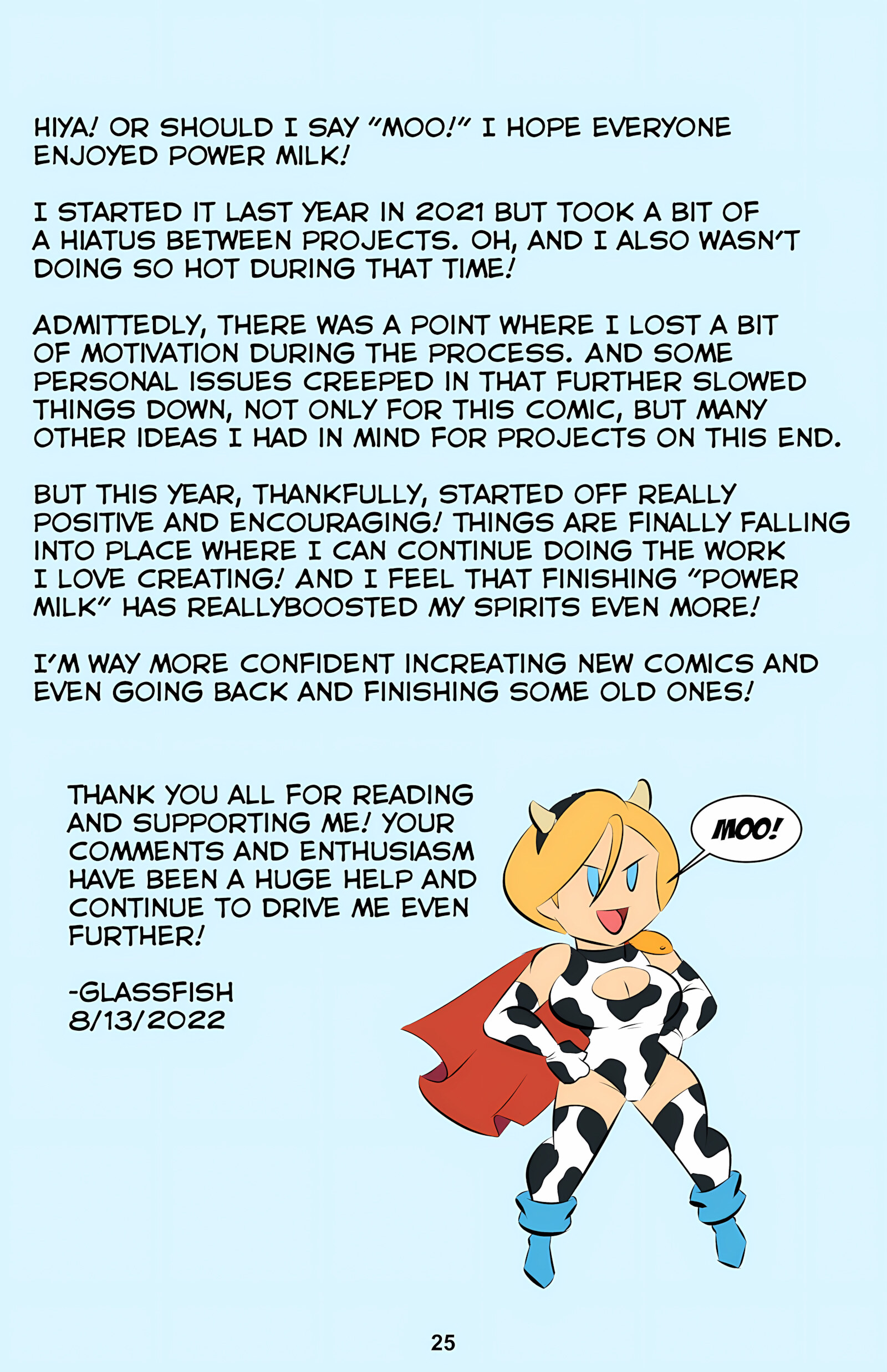 Power Milk [Glassfish], Power Milk, page 26 of 27