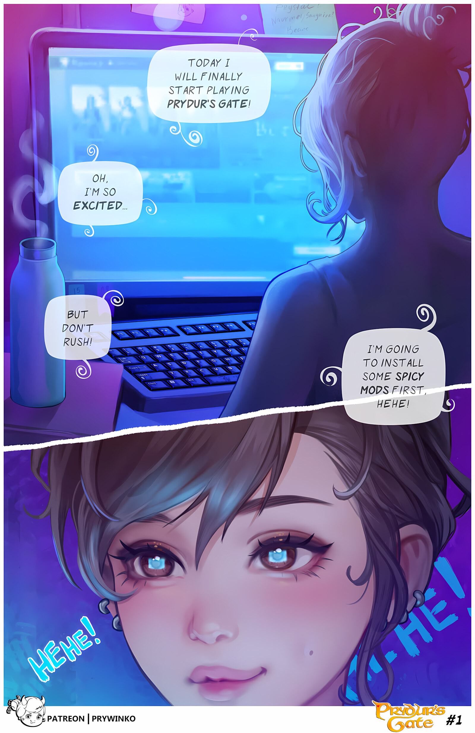 Prydur’s Gate #1 ~futa ver.~ [Prywinko], Prydur's Gate #1 ~futa ver.~, page 1 of 34