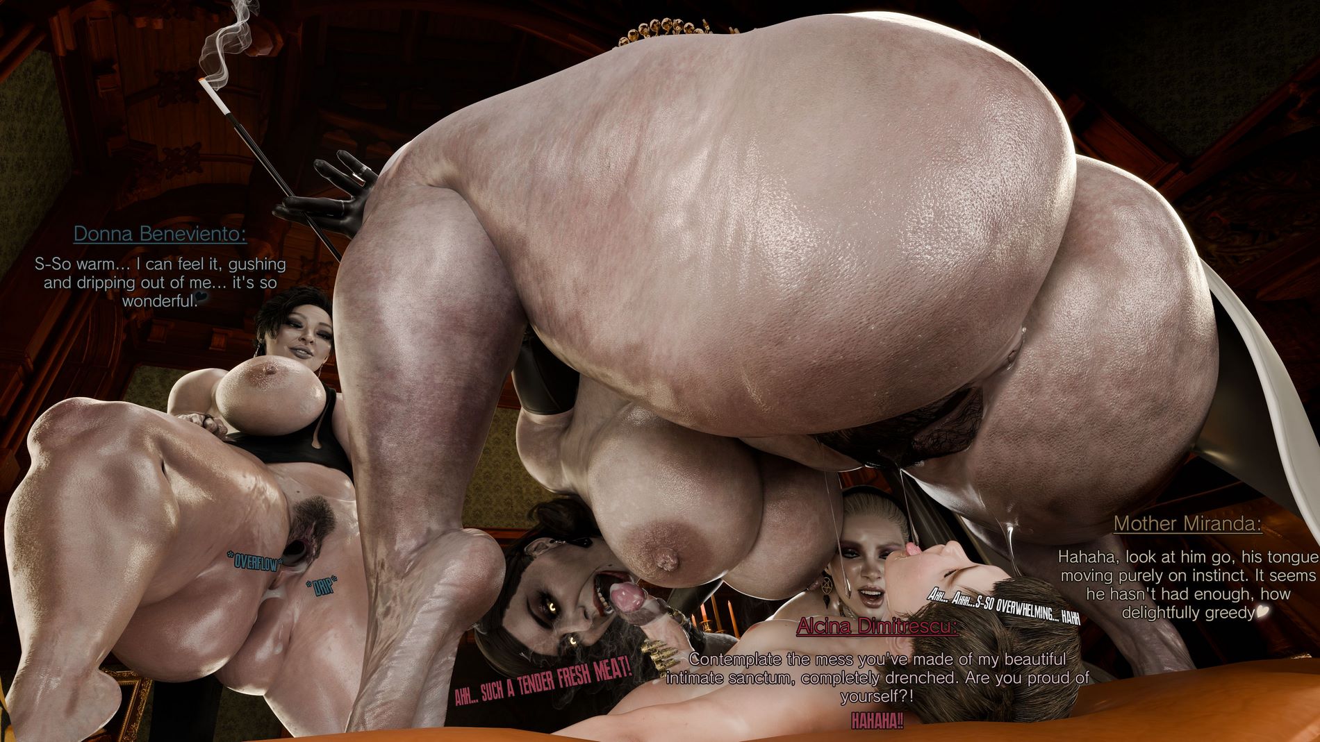 Resident Lust [PervertMuffinMajima], Resident Lust - The Homewrecking Hags' Triumvirate, page 22 of 102