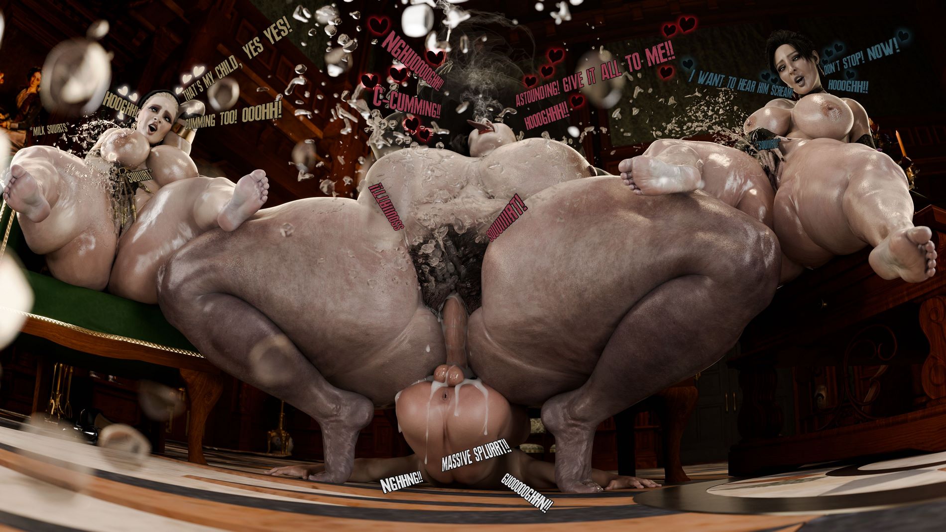 Resident Lust [PervertMuffinMajima], Resident Lust - The Homewrecking Hags' Triumvirate, page 55 of 102