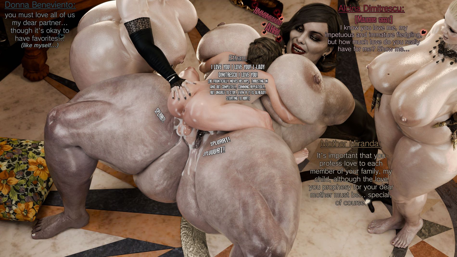 Resident Lust [PervertMuffinMajima], Resident Lust - The Homewrecking Hags' Triumvirate, page 66 of 102
