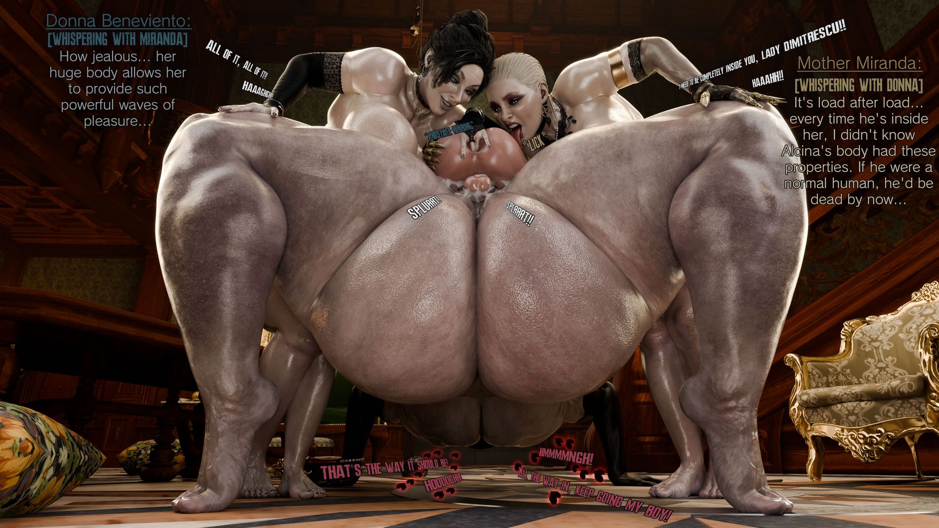 Resident Lust [PervertMuffinMajima], Resident Lust - The Homewrecking Hags' Triumvirate, page 67 of 102
