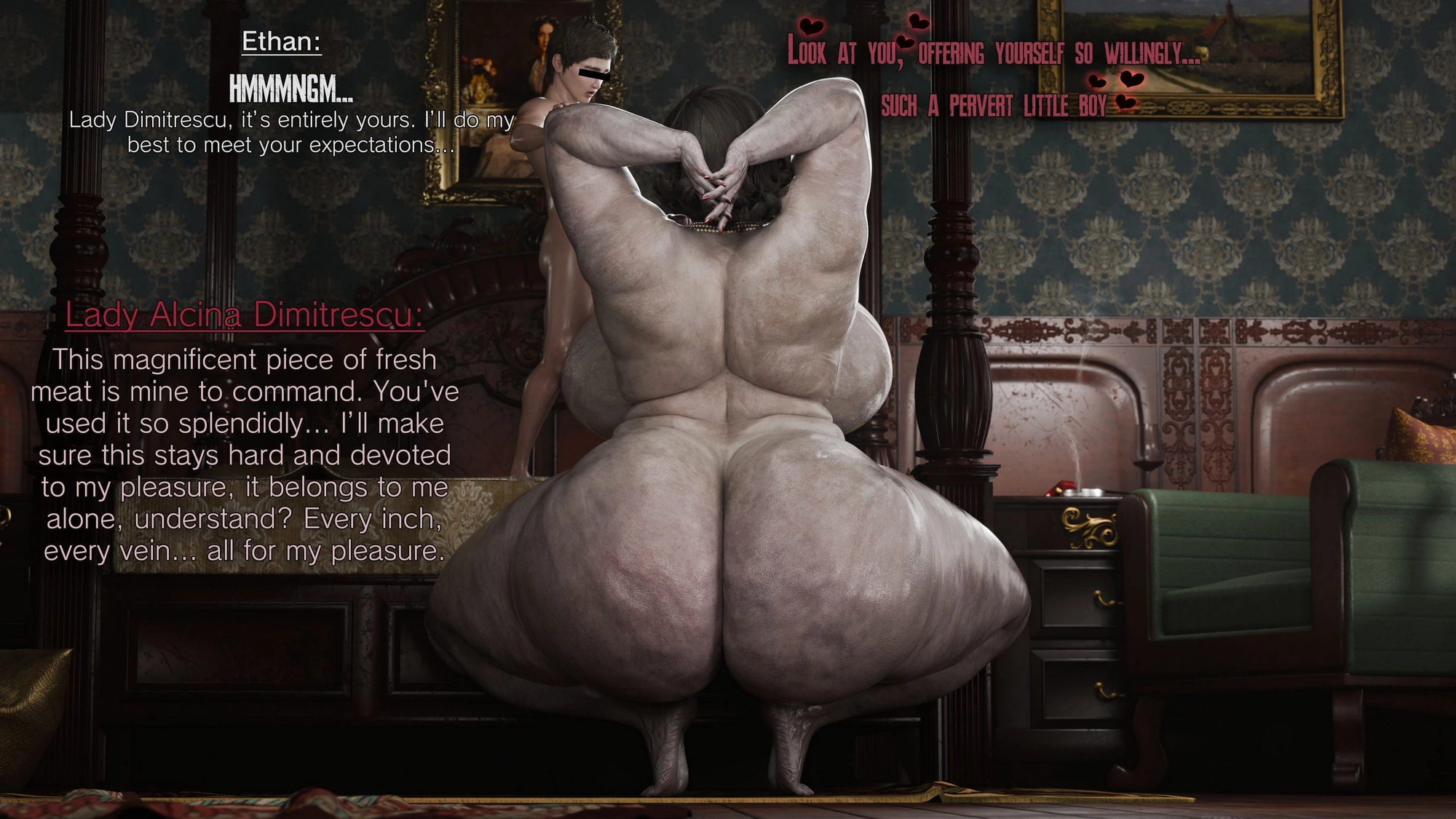 Resident Lust [PervertMuffinMajima], Resident Lust - The Countess's Claim, page 61 of 88