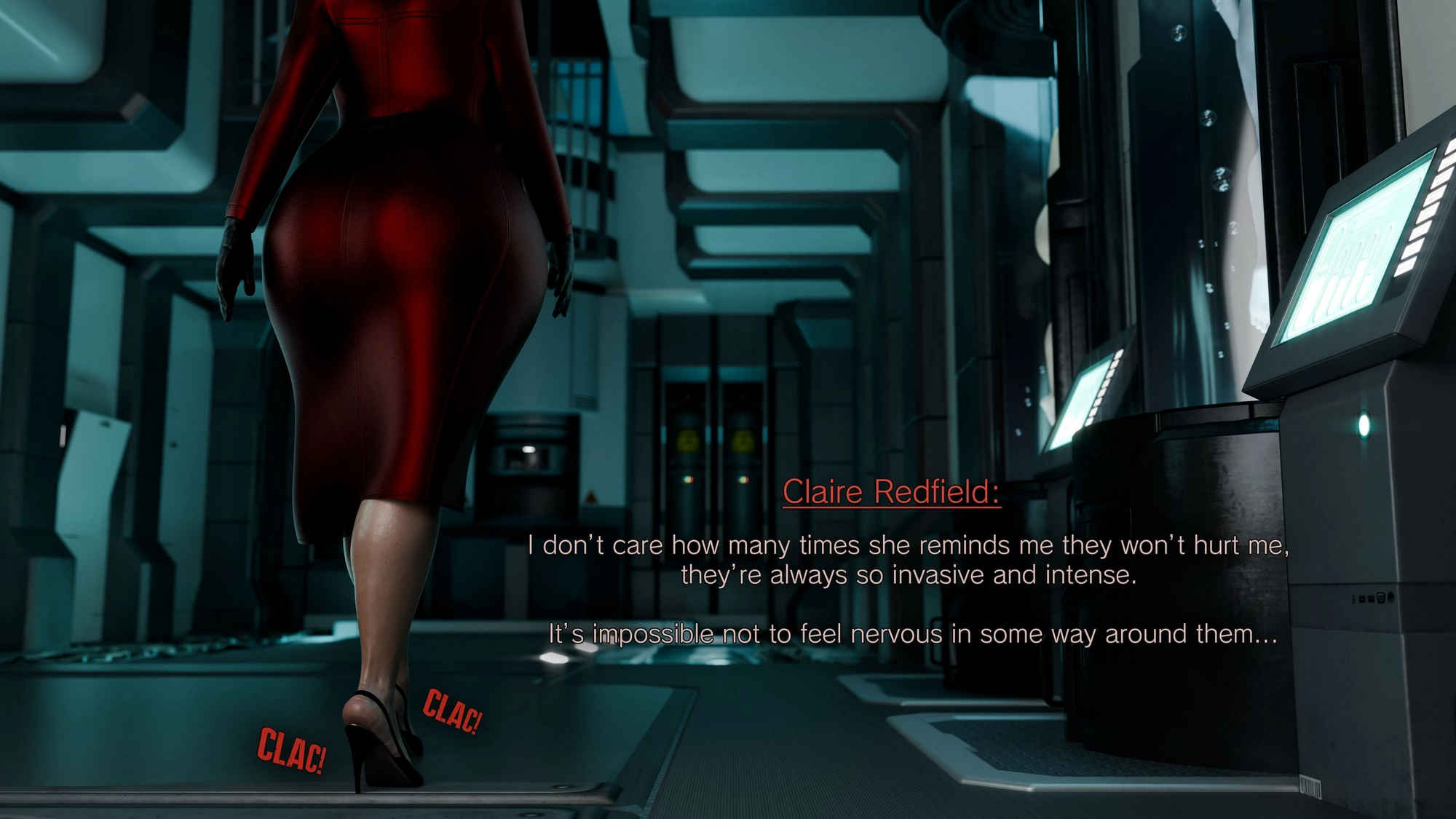 Resident Lust [PervertMuffinMajima], Resident Lust - Chapter 5 (Resident Evil), page 49 of 52