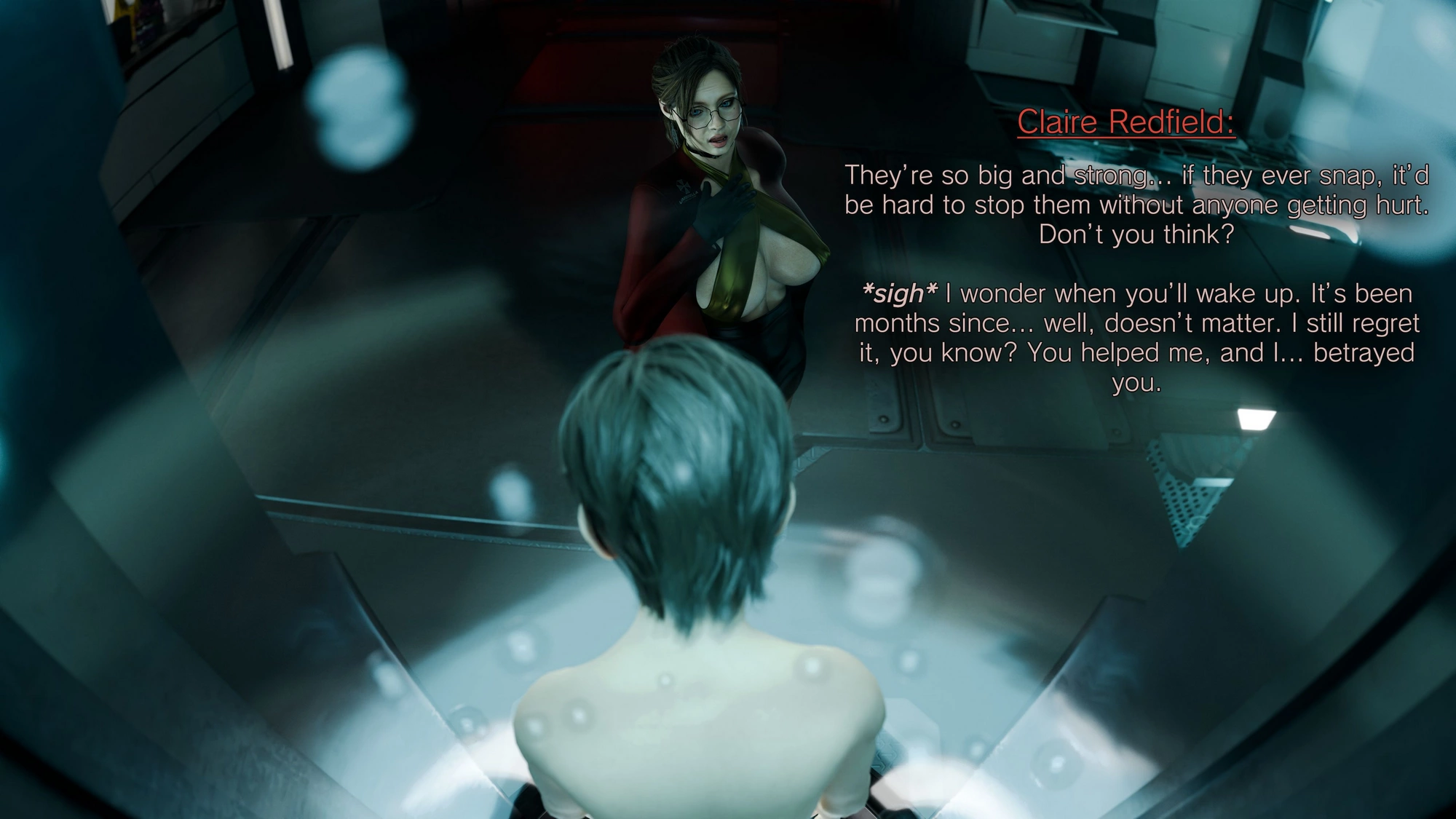 Resident Lust [PervertMuffinMajima], Resident Lust - Chapter 5 (Resident Evil), page 50 of 52