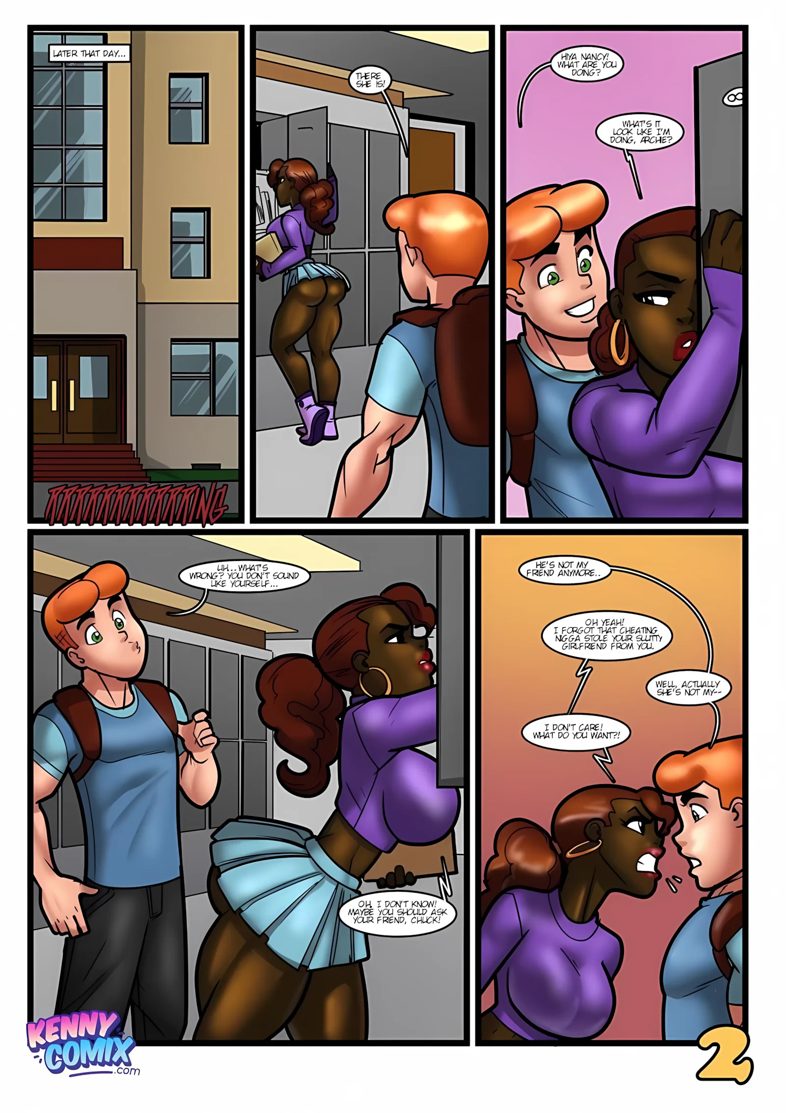 Riverdale Series (Archies) [Rabies T Lagomorph], 3 . Veronica And Hermione In Parent-Teacher Meeting - [Rabies T Lagomorph], page 4 of 31