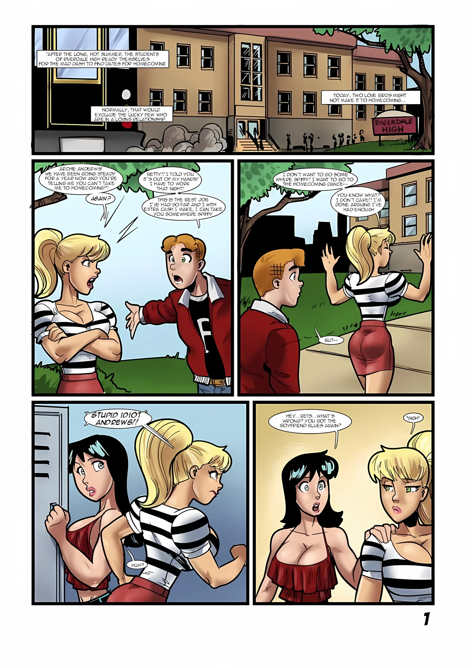 Riverdale Series (Archies) [Rabies T Lagomorph], 1 . Once You Go Black - [Rabies T Lagomorph], page 2 of 29