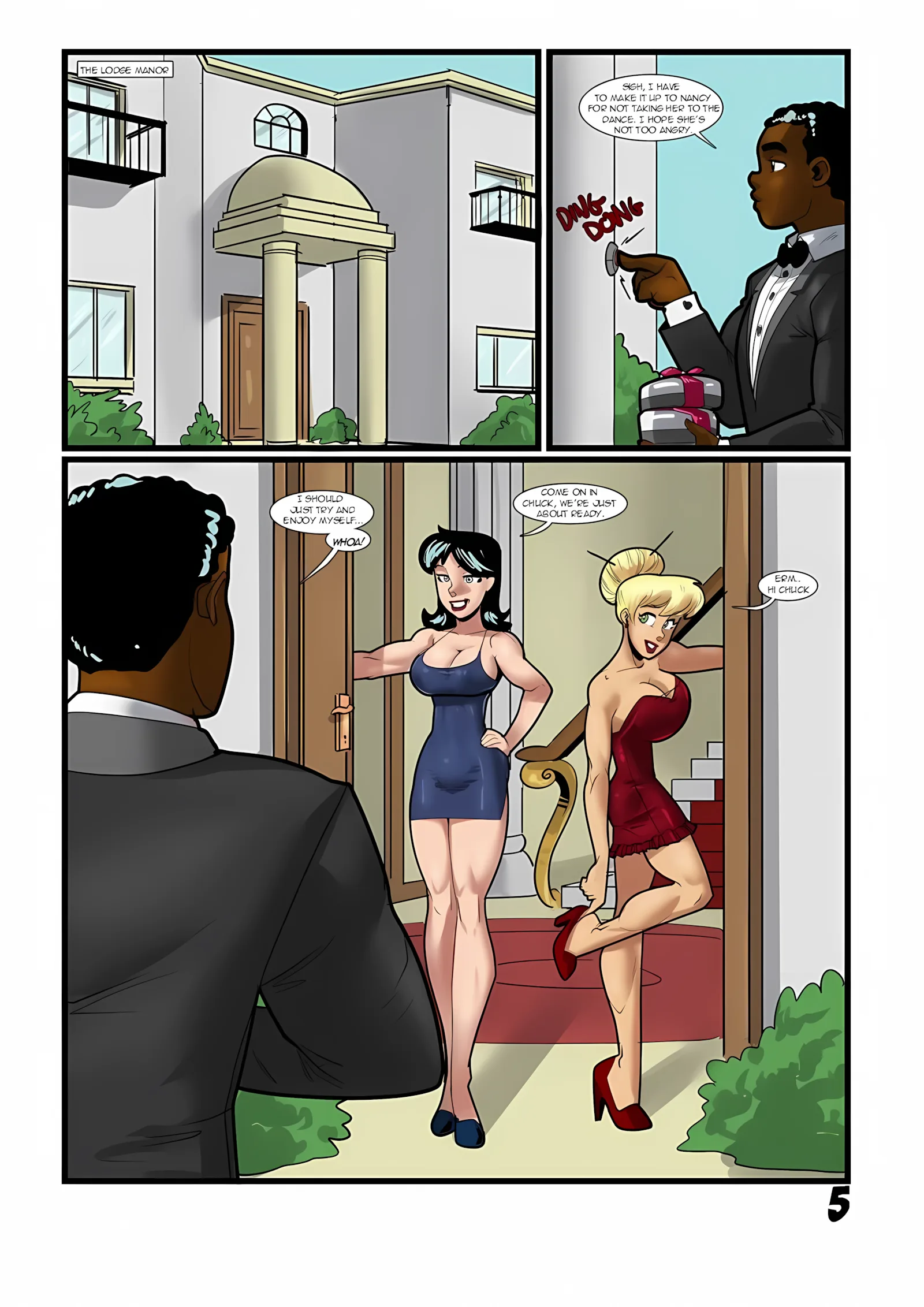 Riverdale Series (Archies) [Rabies T Lagomorph], 1 . Once You Go Black - [Rabies T Lagomorph], page 6 of 29