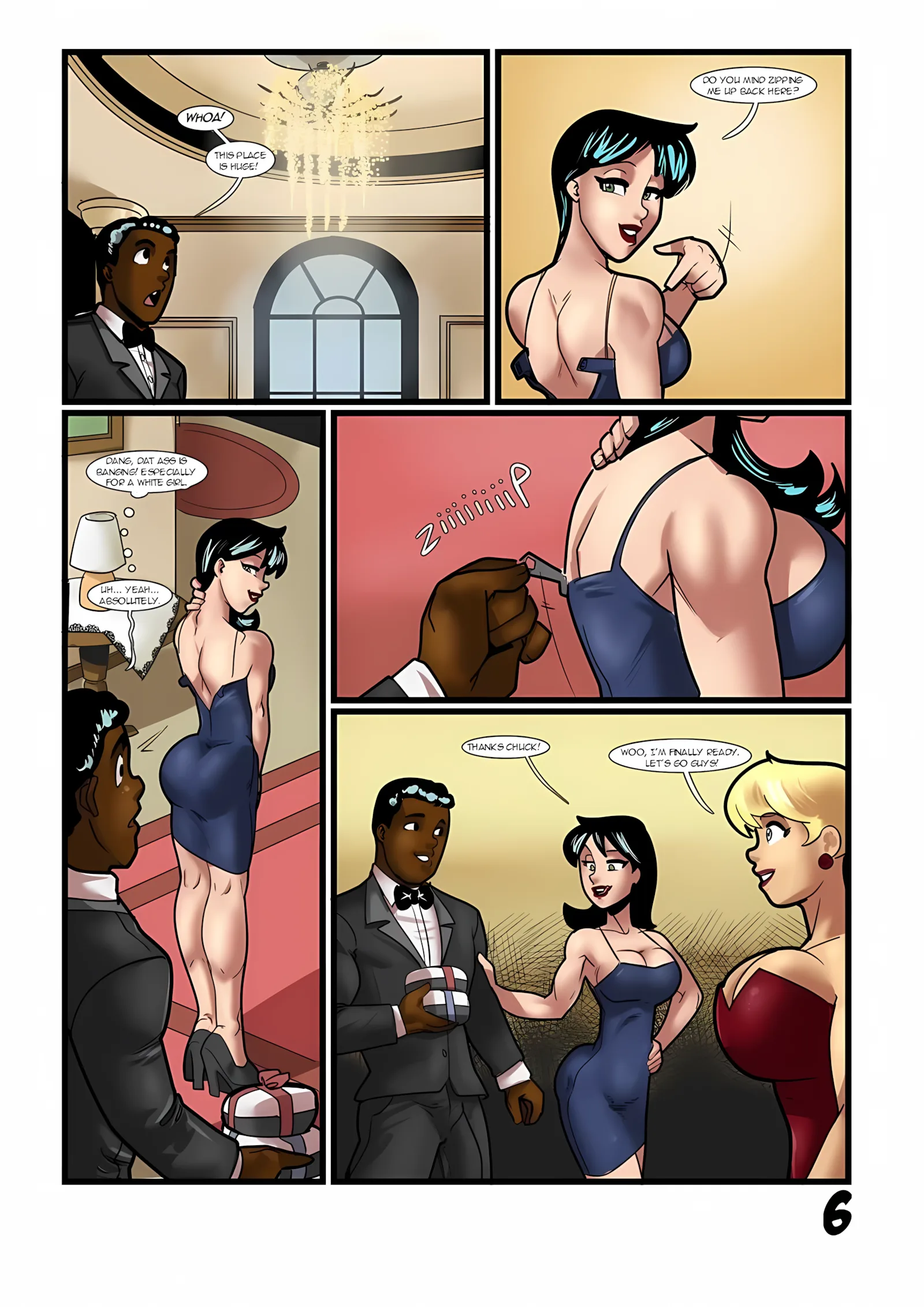 Riverdale Series (Archies) [Rabies T Lagomorph], 1 . Once You Go Black - [Rabies T Lagomorph], page 7 of 29