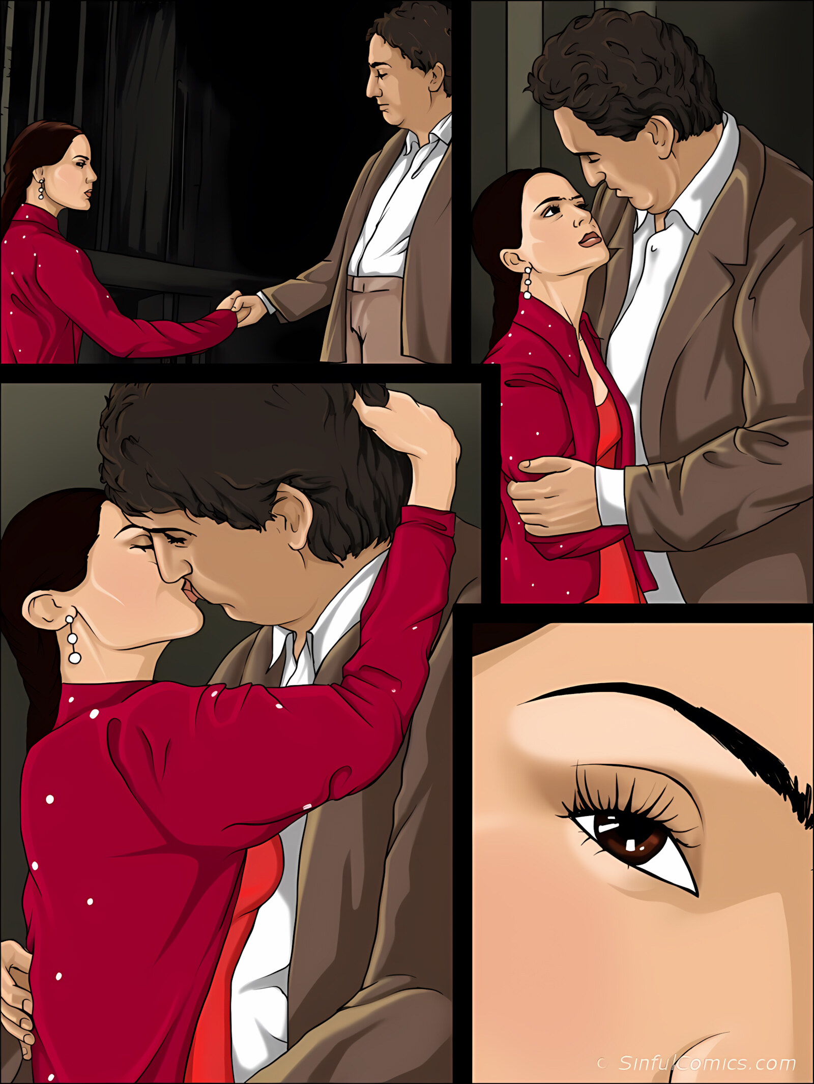 Salma Hayek [Sinful Comics], Salma Hayek, page 6 of 20