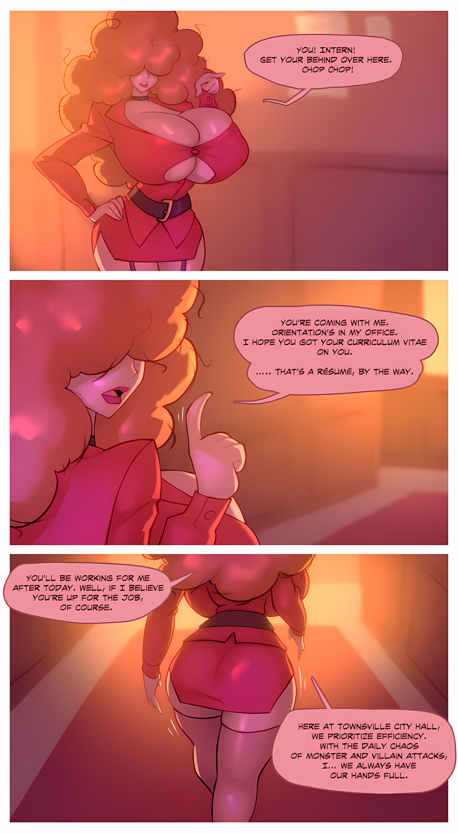 Sara Bellum (The Powerpuff Girls) [BigDad], Sara Bellum (The Powerpuff Girls), page 4 of 27