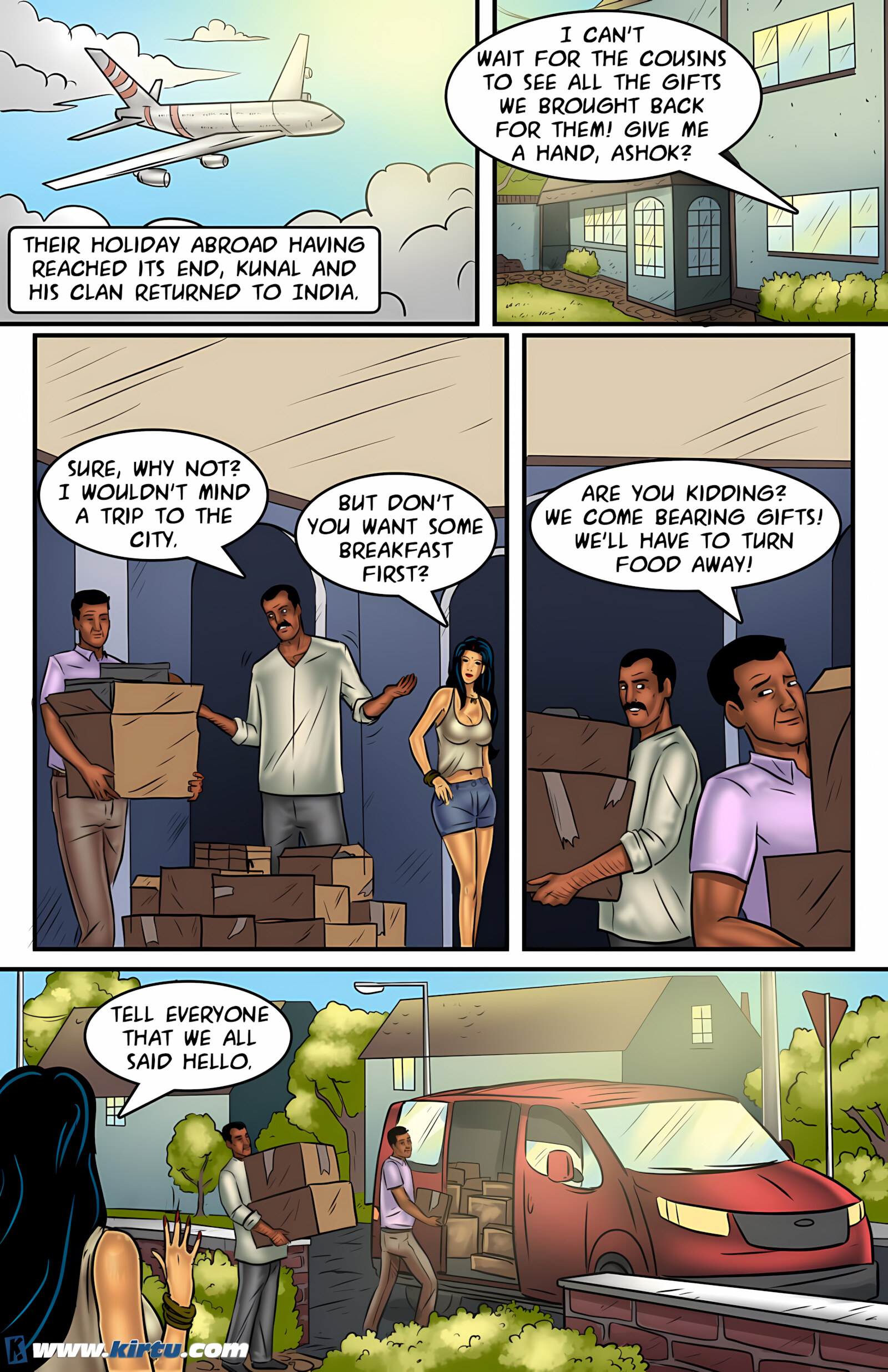 Savita Bhabhi 51-60 [Kirtu], Savita Bhabhi 60 - A Family Affair, page 2 of 31