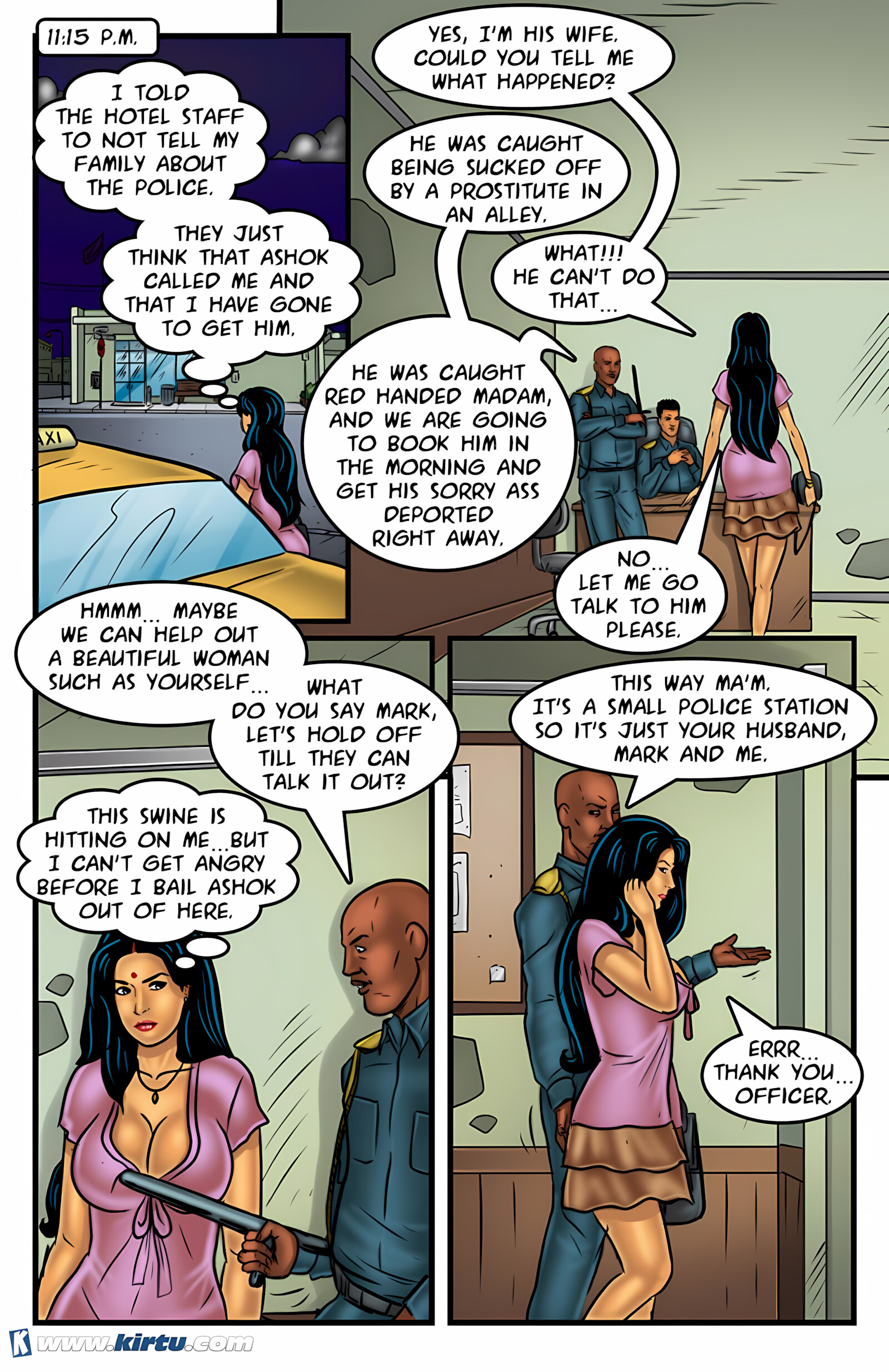 Savita Bhabhi 51-60 [Kirtu], Savita Bhabhi 58 - A Wife's Sacrifice, page 5 of 31