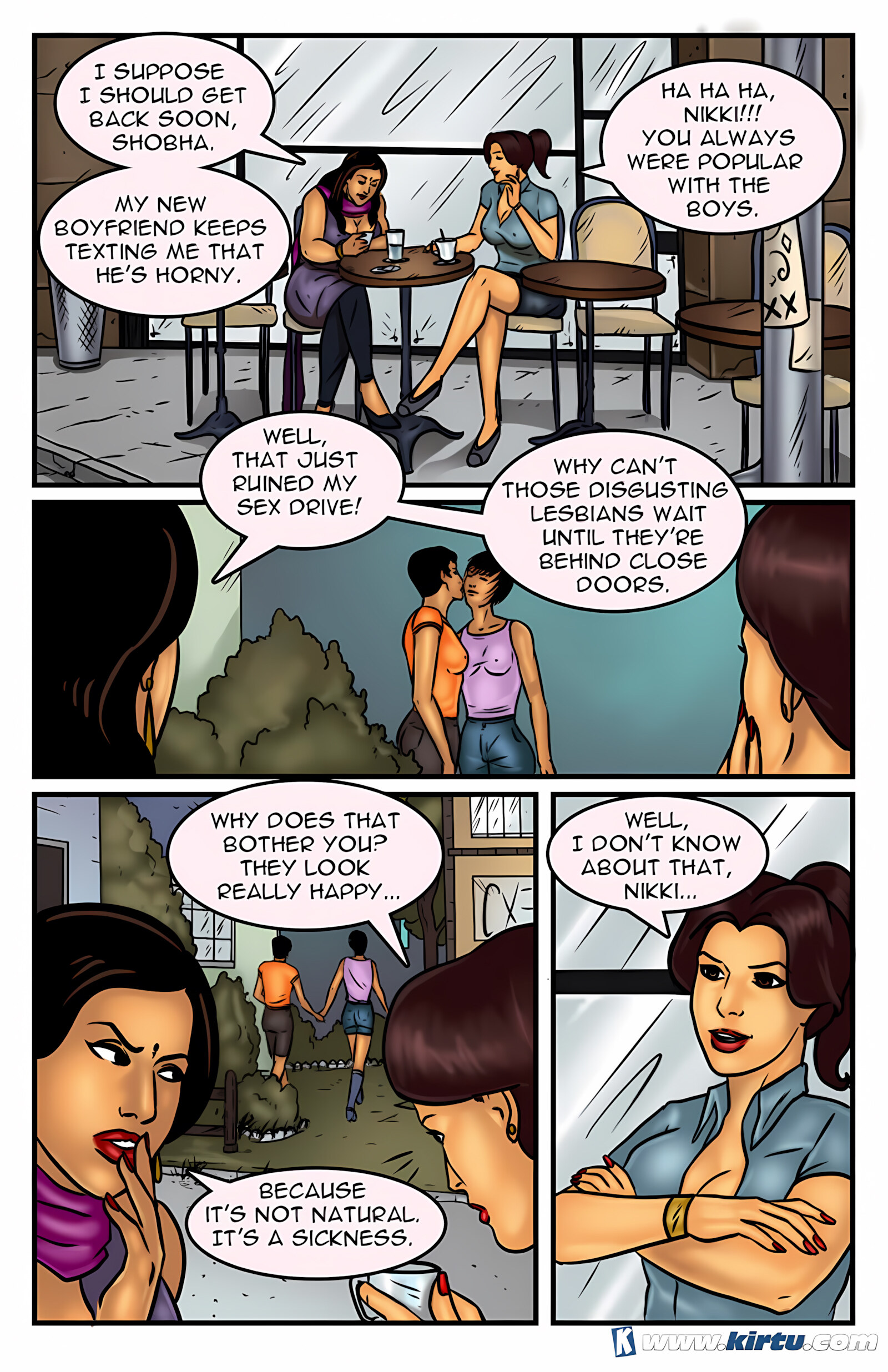 Savita Bhabhi 51-60 [Kirtu], Savita Bhabhi 55 - Shobha's Surprise, page 2 of 31
