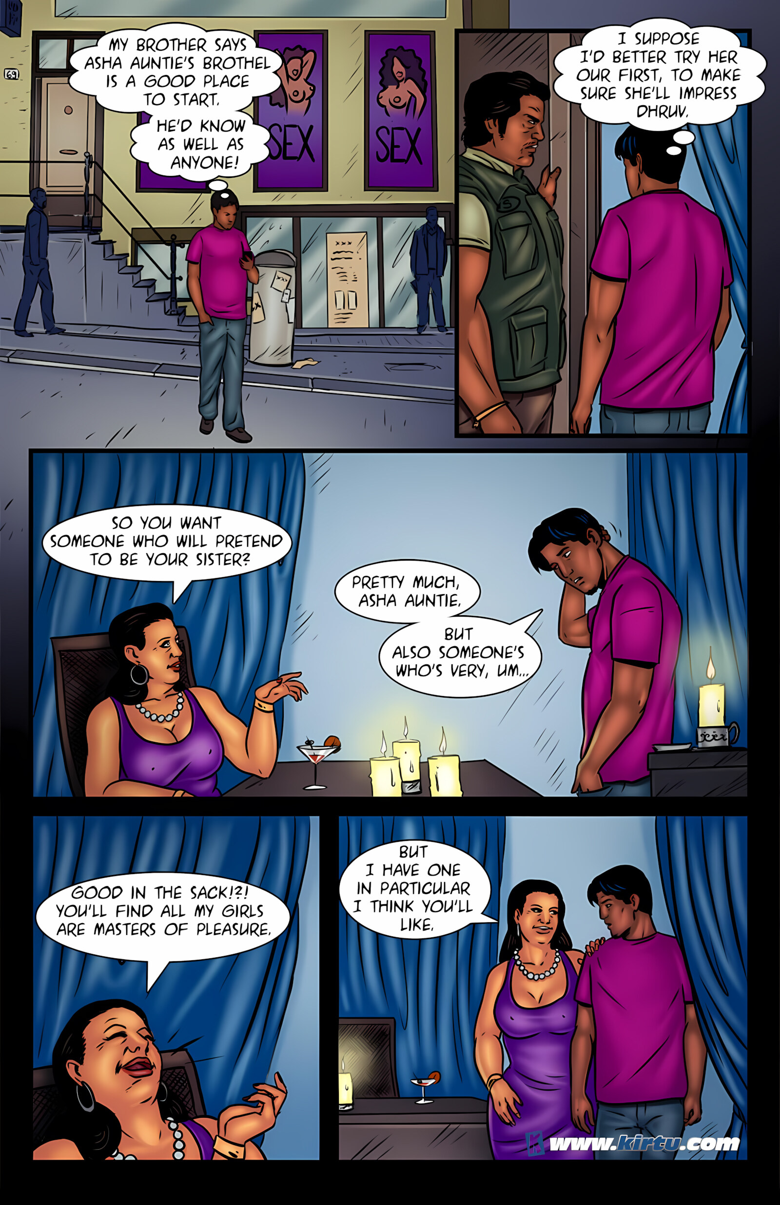 Savita Bhabhi 51-60 [Kirtu], Savita Bhabhi 52 - Bahenchod Boss, page 6 of 31