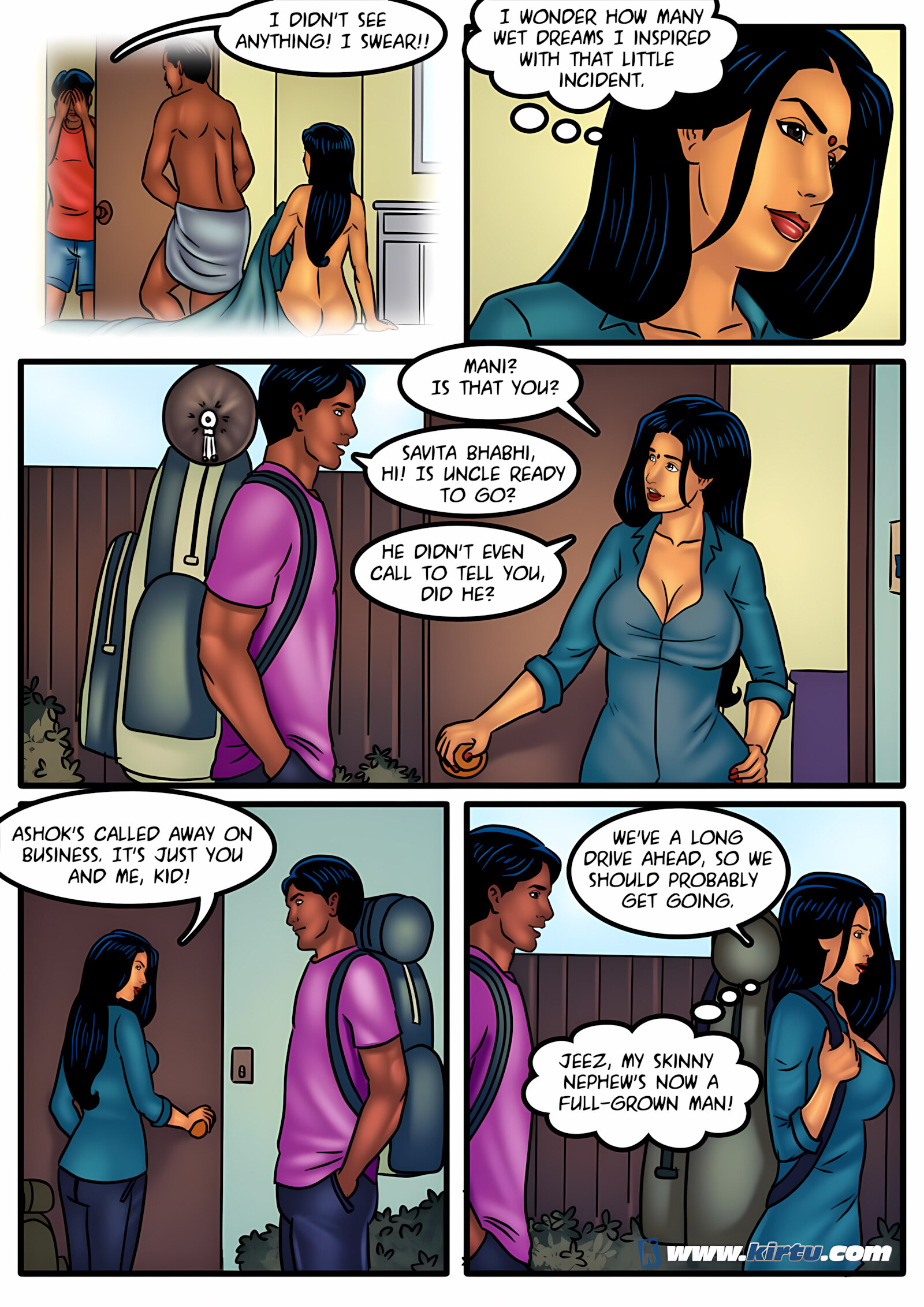 Savita Bhabhi 51-60 [Kirtu], Savita Bhabhi 51 - Camping in the Cold, page 7 of 31