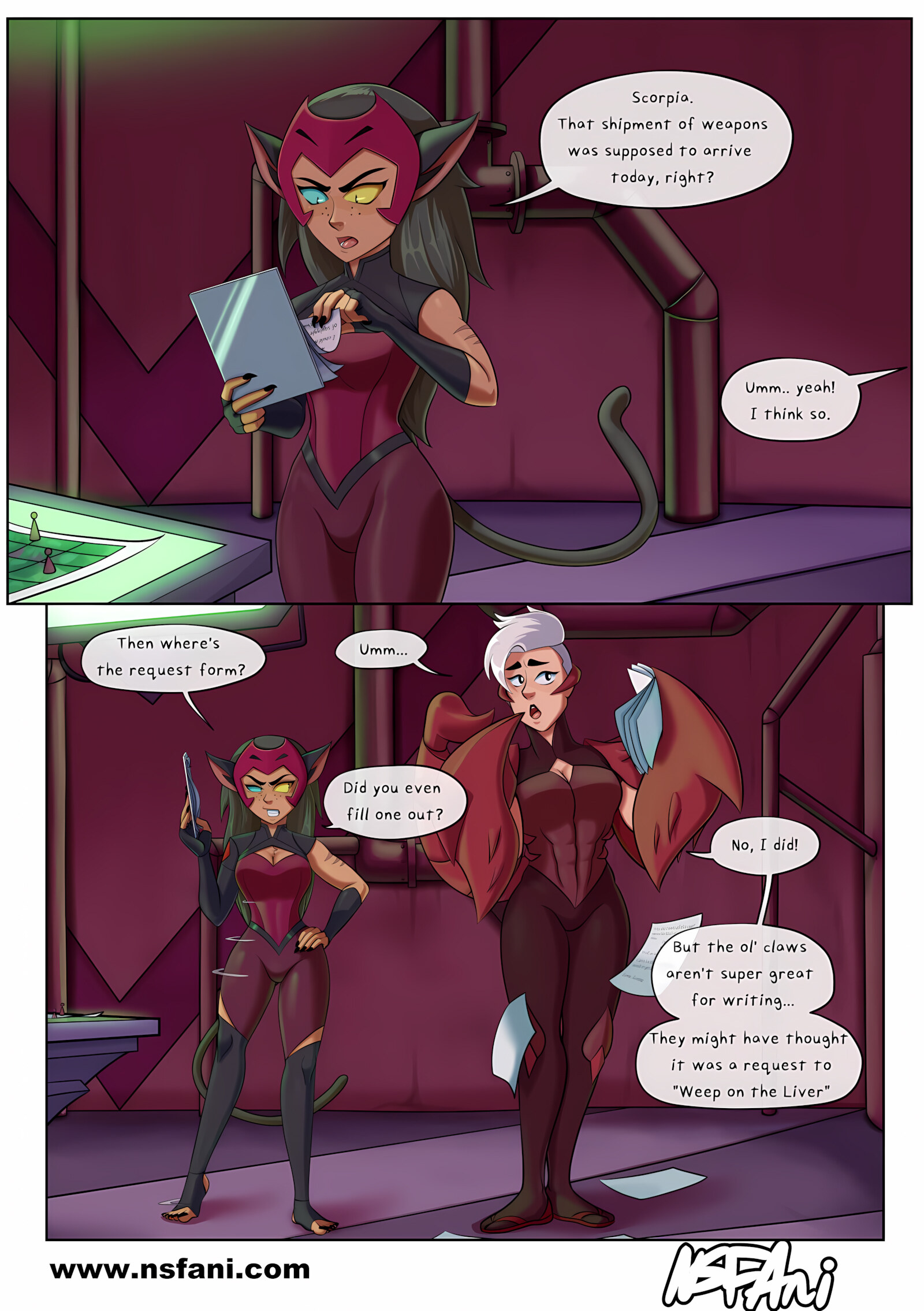 Scratching The Itch [NSFAni], Scratching The Itch, page 1 of 14