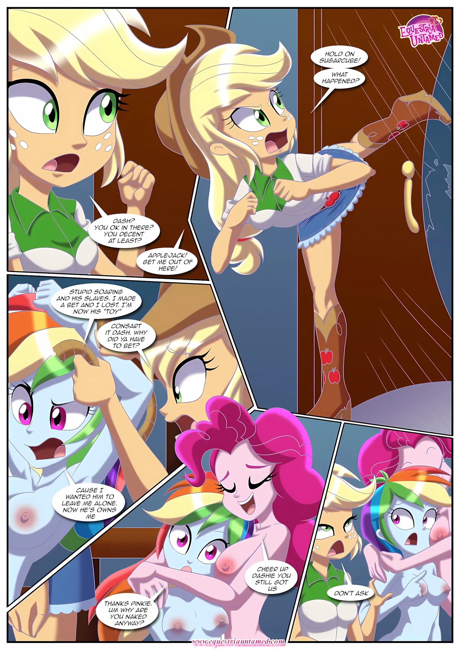 Sex Reeducation (My Little Pony – Equestria Girls) [Palcomix], 1 . Sex Reeducation - (My Little Pony - Equestria Girls) [Palcomix], page 19 of 30