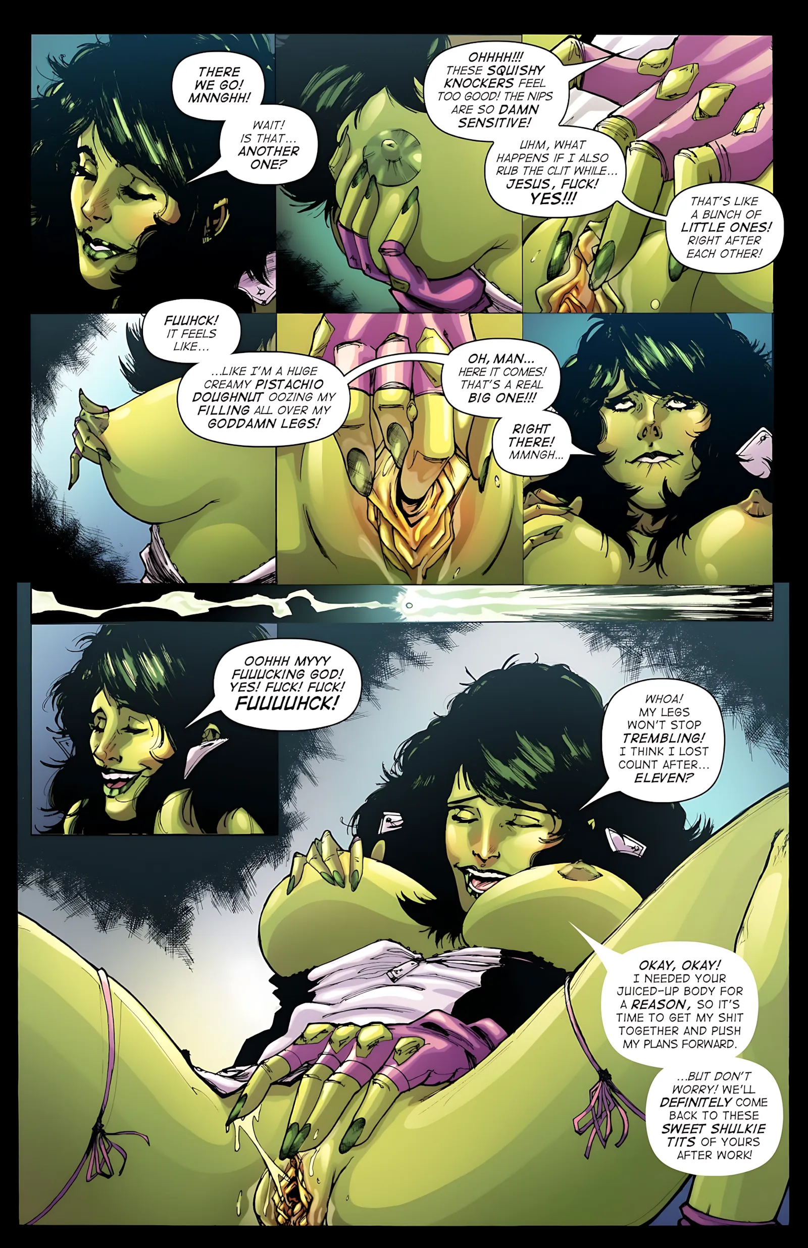 She-Hulk – Acts of Lust, 1 . She-Hulk - Acts of Lust [Tracy Scops], page 7 of 19