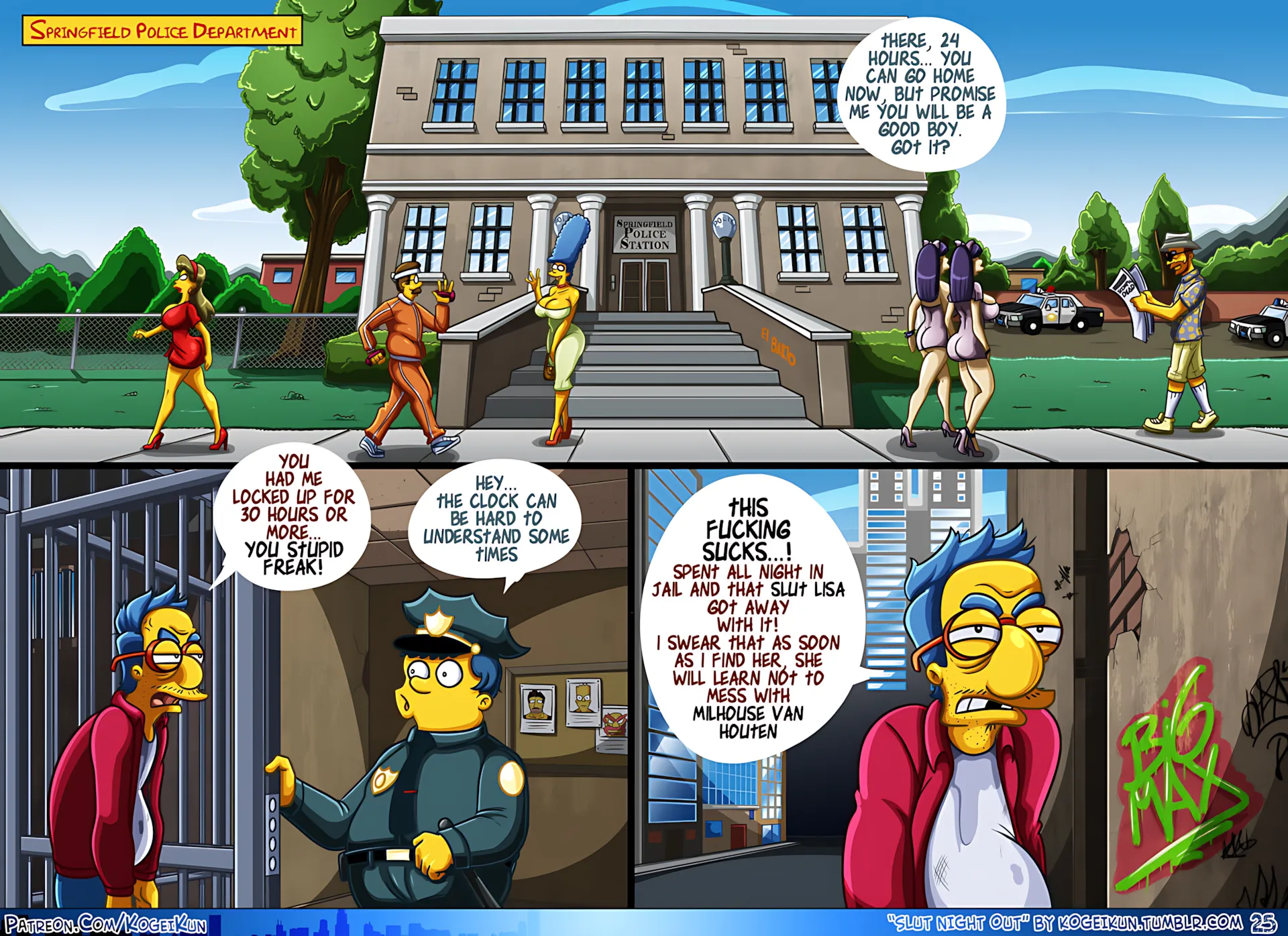 Slut Night Out (The Simpsons), 1 . Slut Night Out - Chapter 1 [KogeiKun], page 26 of 31