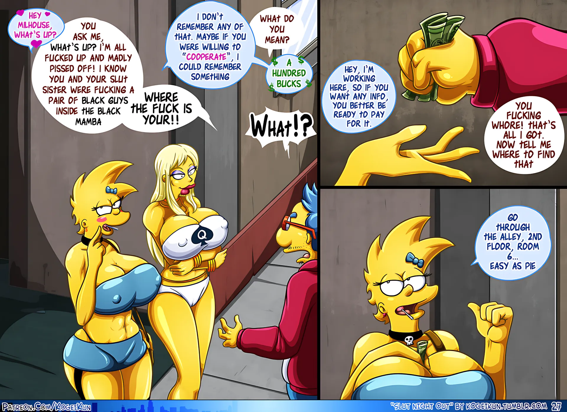 Slut Night Out (The Simpsons), 1 . Slut Night Out - Chapter 1 [KogeiKun], page 28 of 31