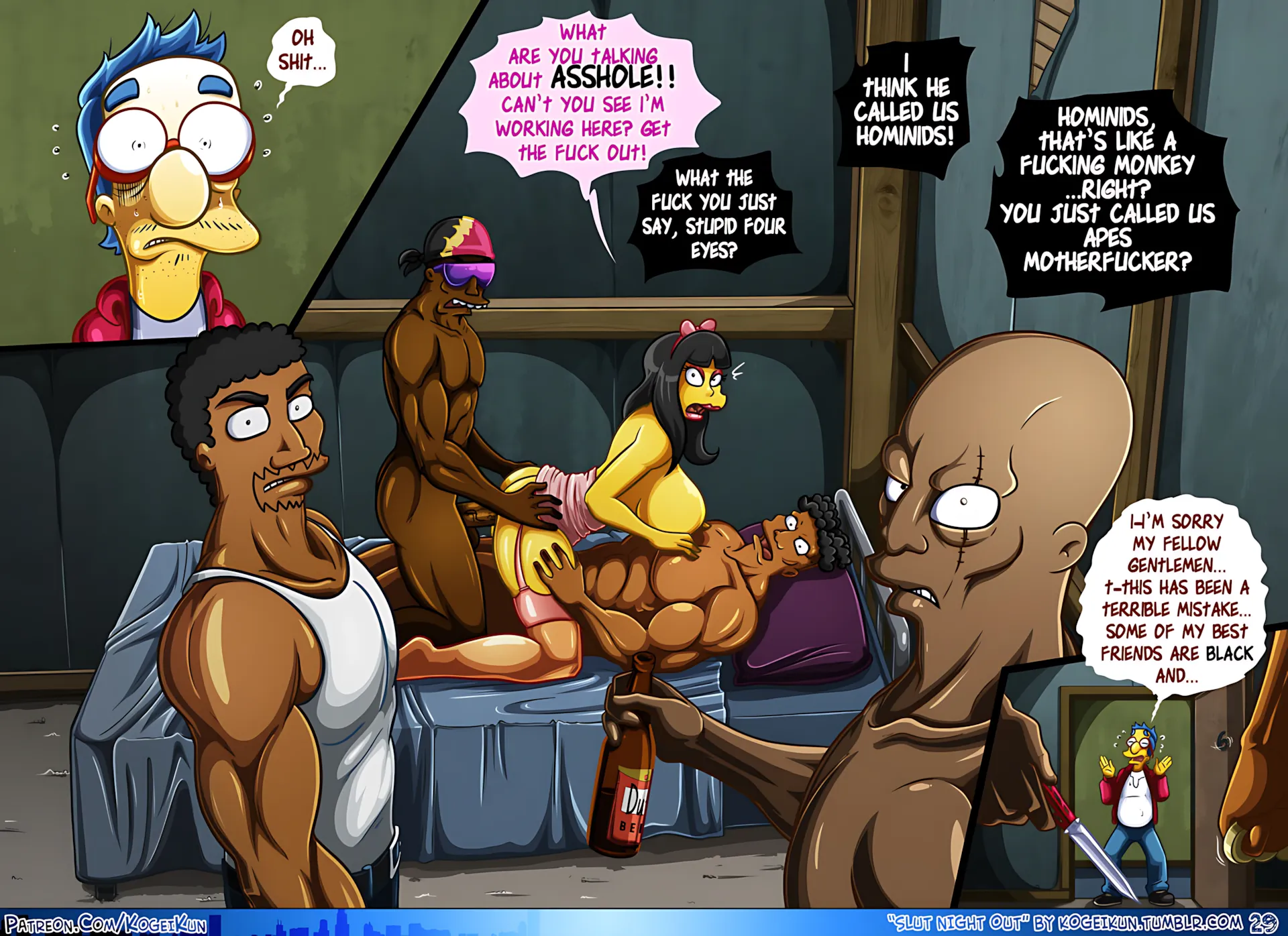 Slut Night Out (The Simpsons), 1 . Slut Night Out - Chapter 1 [KogeiKun], page 30 of 31