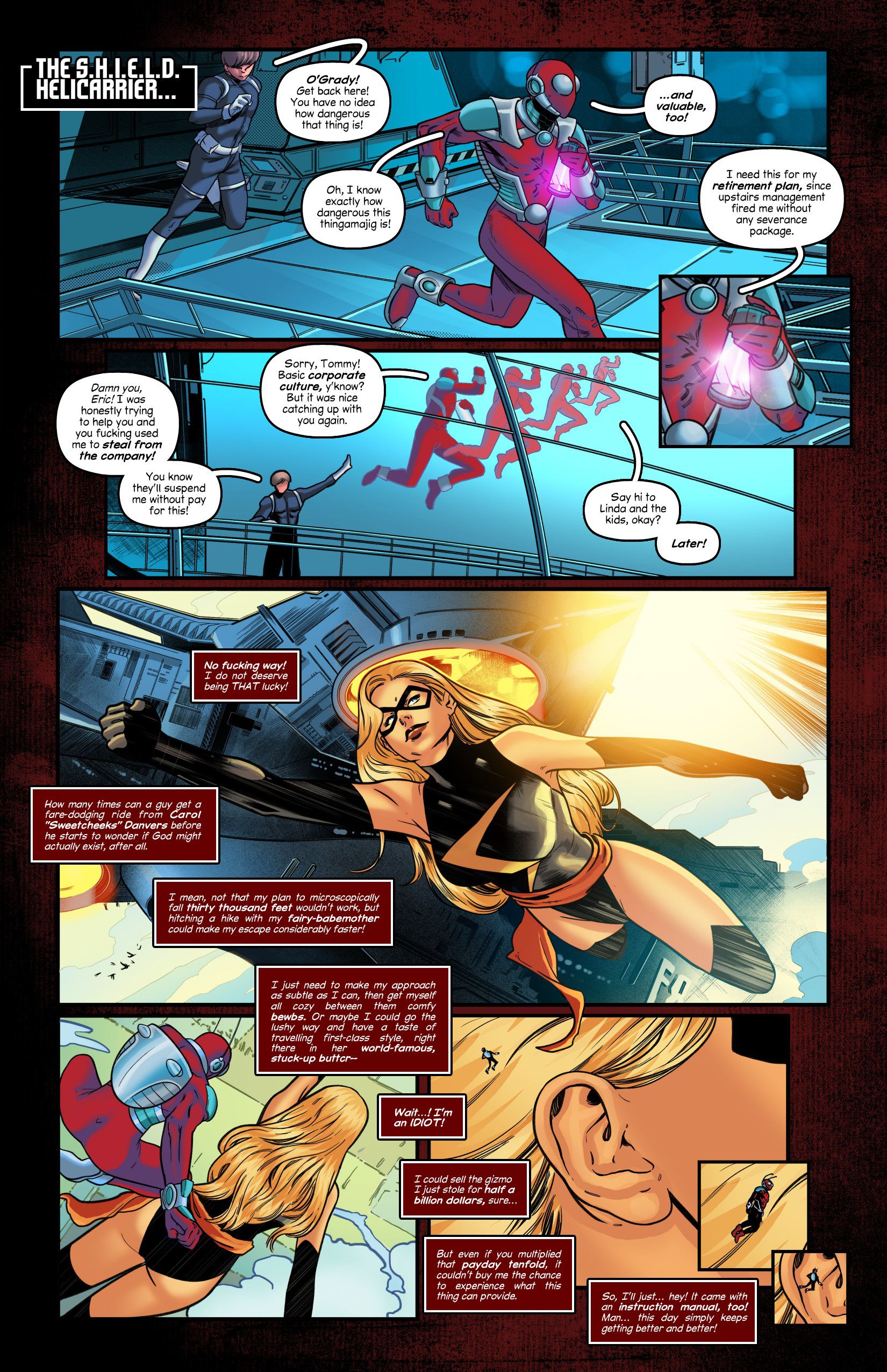 Snatch Jacked – MS. Danvers [Tracy Scops], Snatch Jacked – MS. Danvers, page 3 of 14
