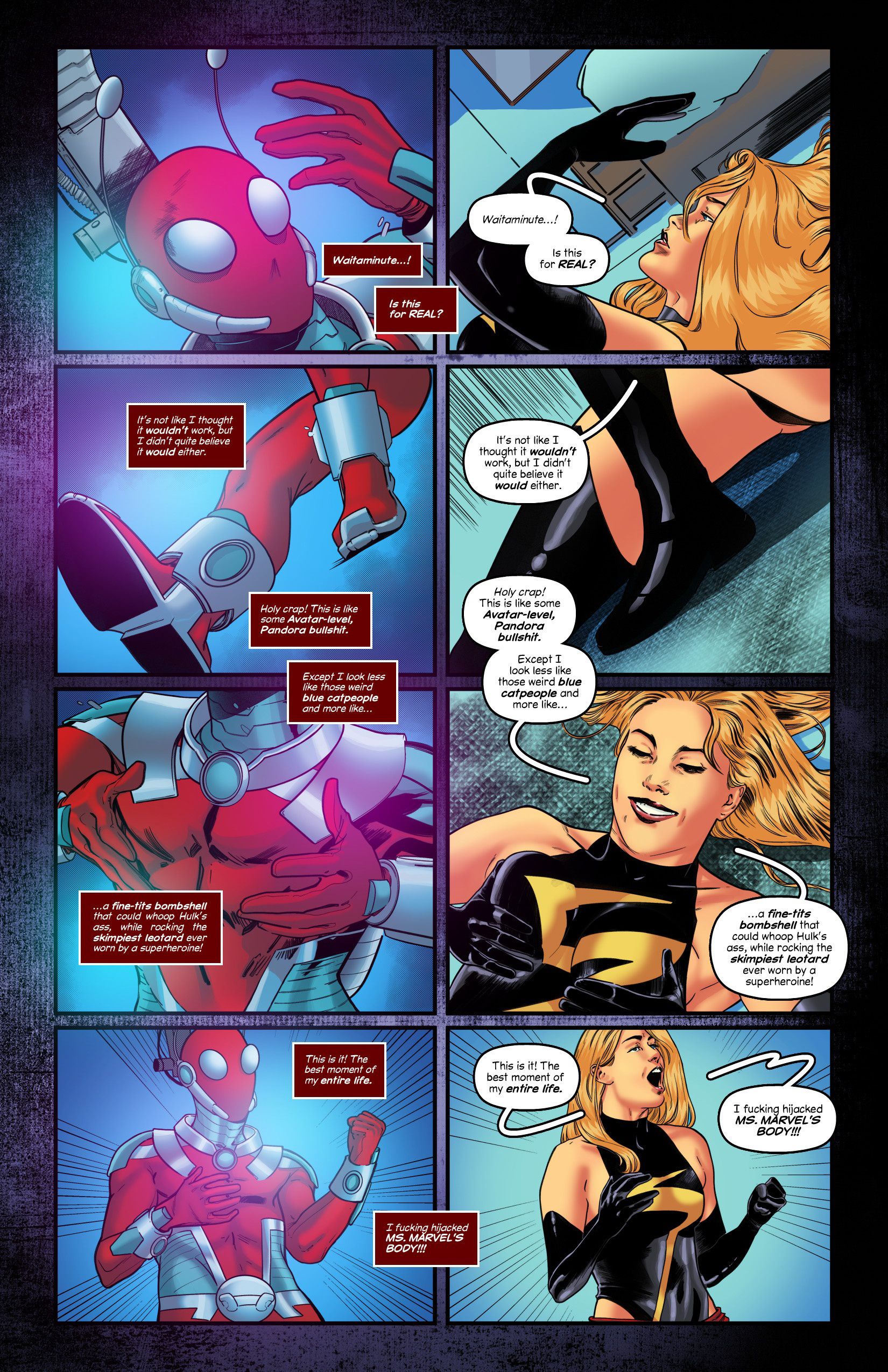 Snatch Jacked – MS. Danvers [Tracy Scops], Snatch Jacked – MS. Danvers, page 6 of 14